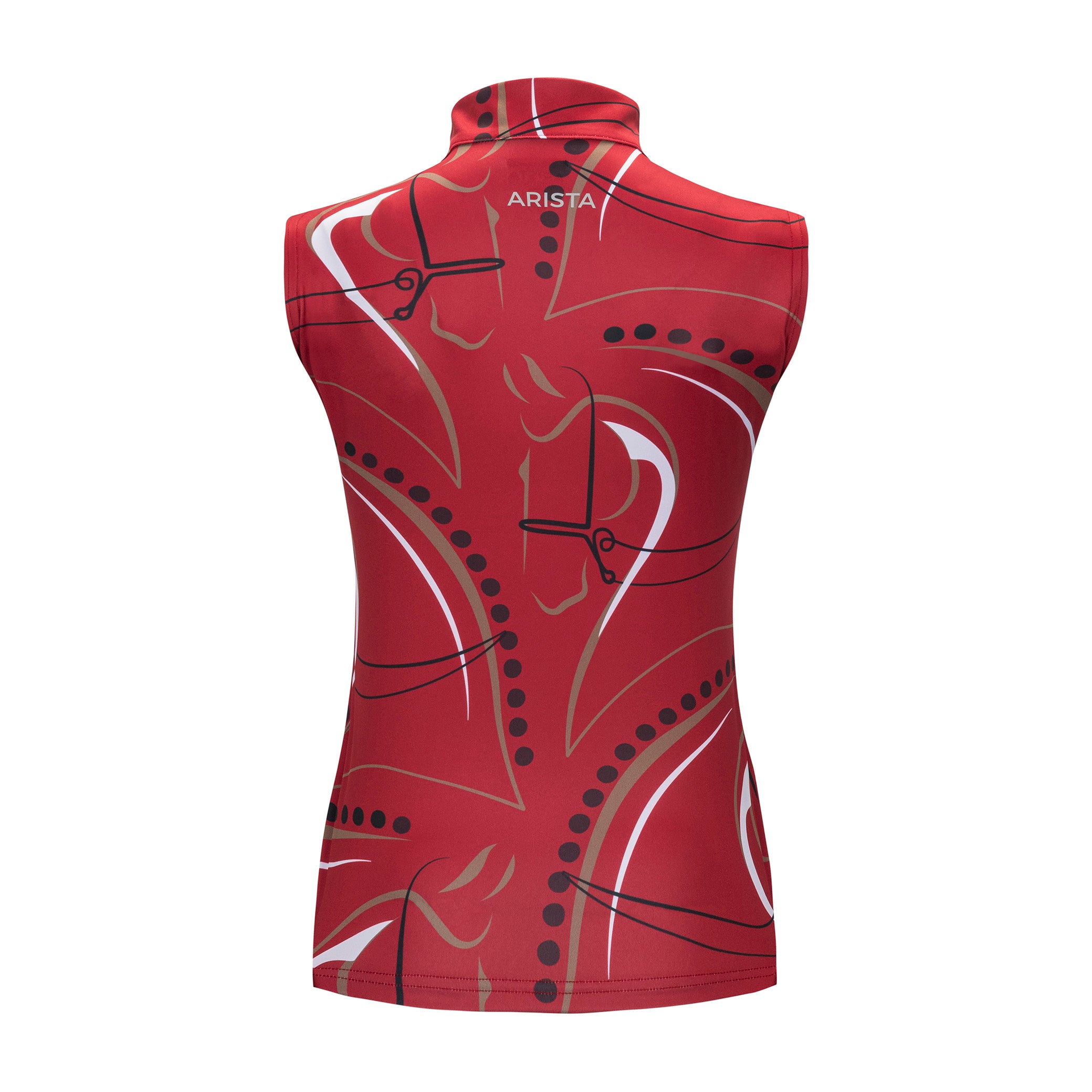Simply Sleeveless Sun Shirt, Dressage Red