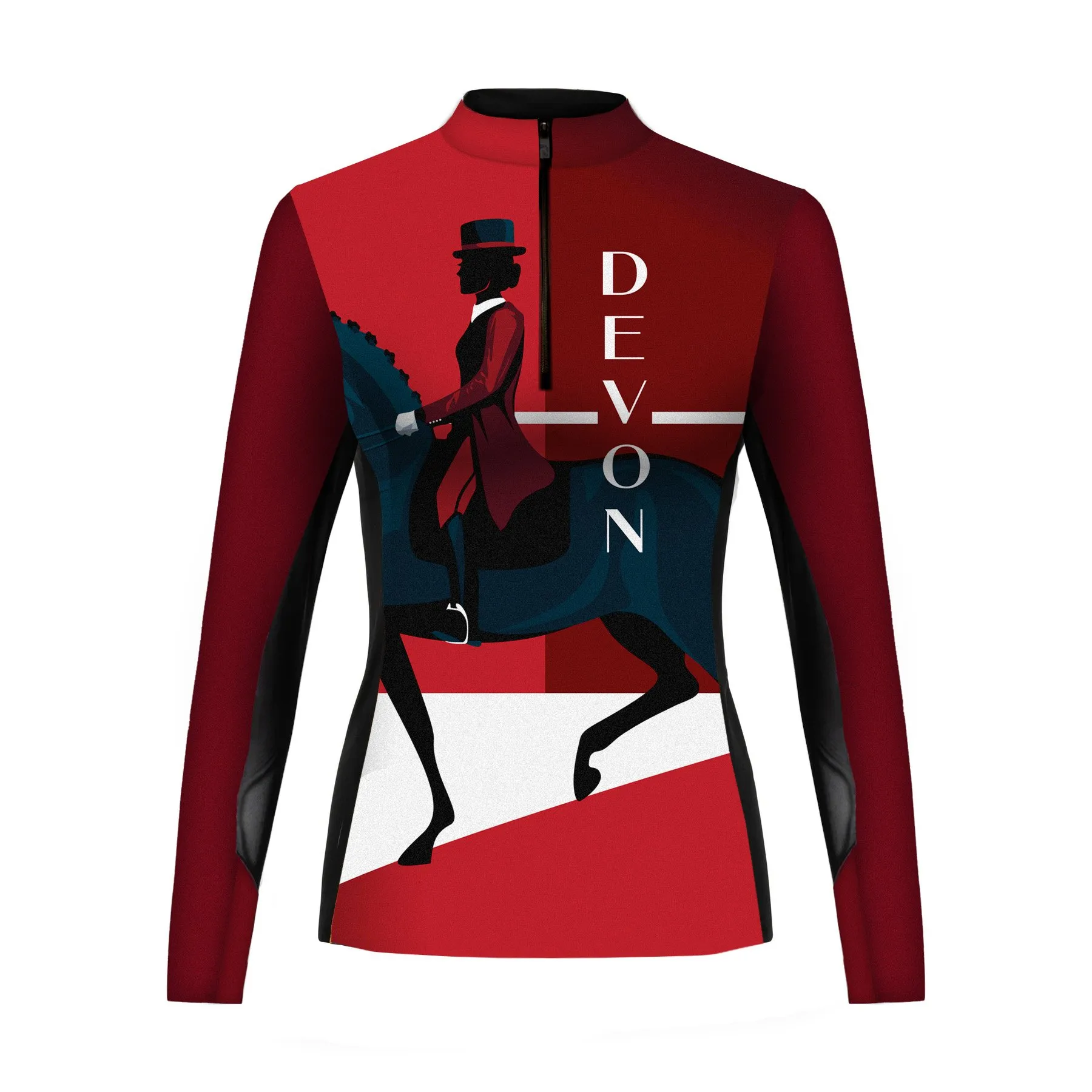 J. Robbins - DEVON Rider Sun Shirt w/MESH