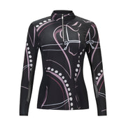 J. Robbins -"Poise", Black Sun Shirt w/ MESH