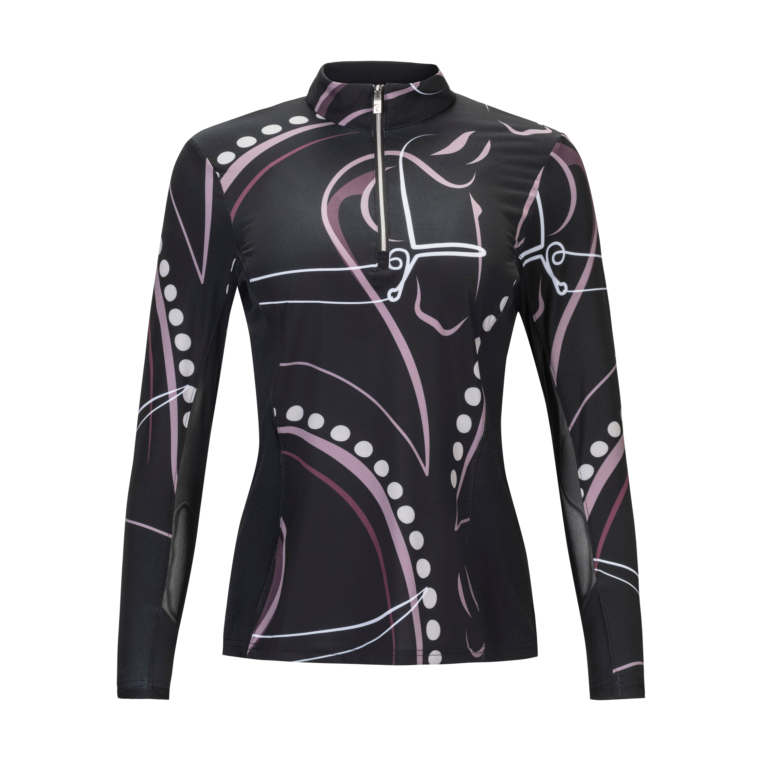 J. Robbins -"Poise", Black Sun Shirt w/ MESH