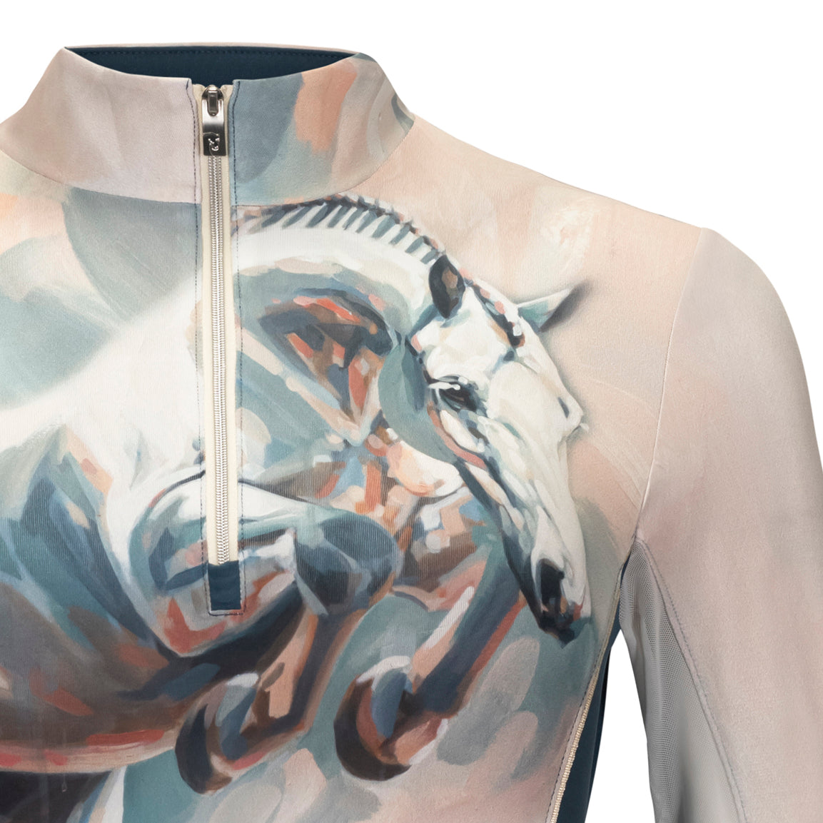 Elise Genest, Jumper Sun Shirt w/mesh