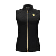 Quilted Iconic Bit Vest, Black