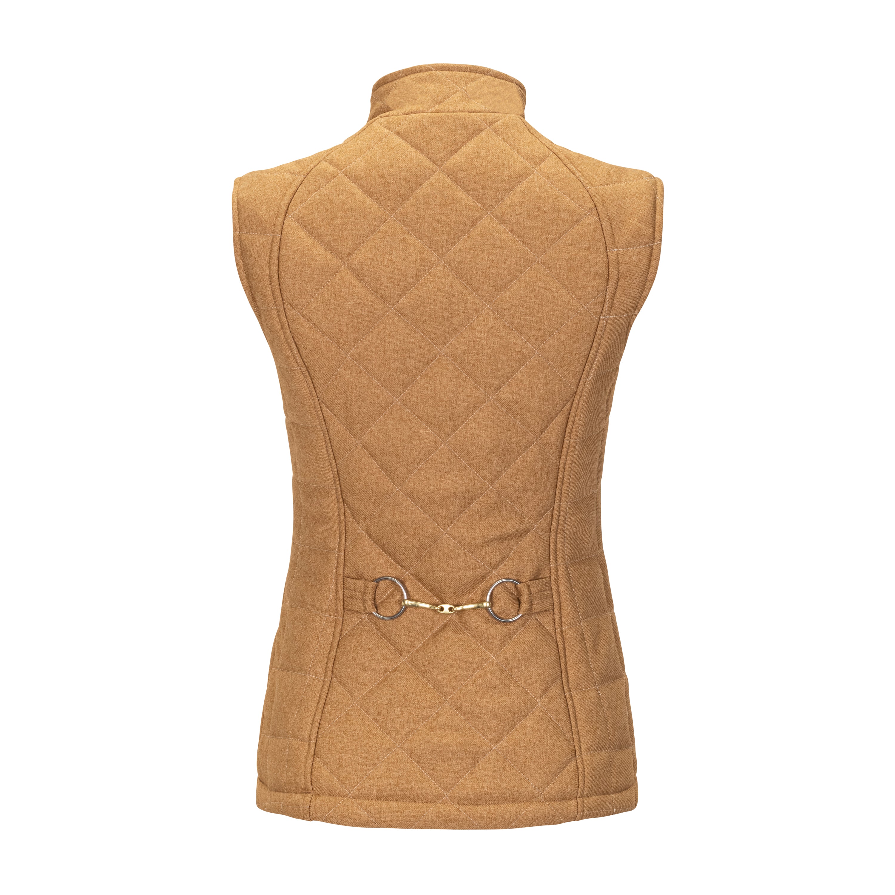 Quilted Iconic Bit Vest, Amber