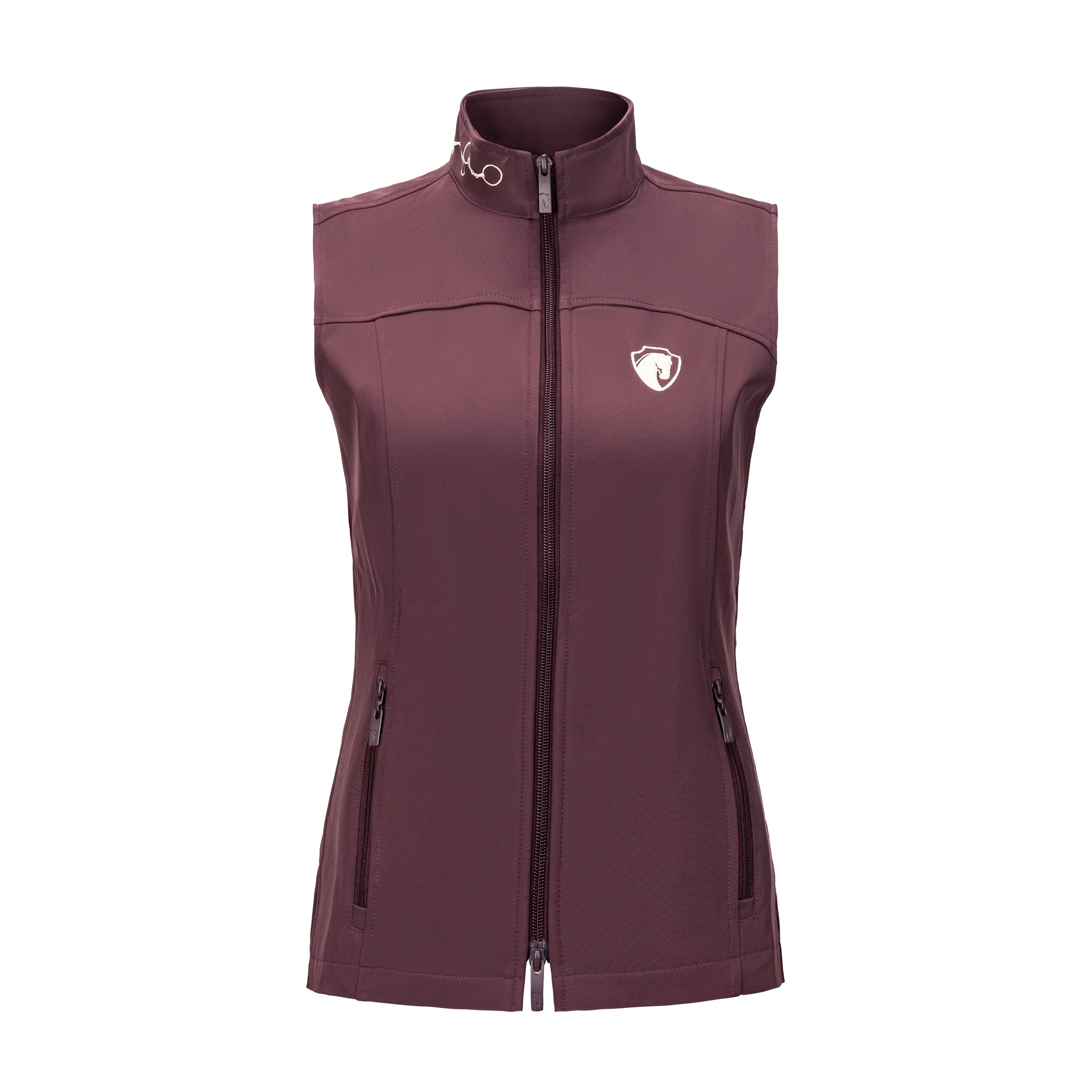 Modern 3 Bit Vest, Wine
