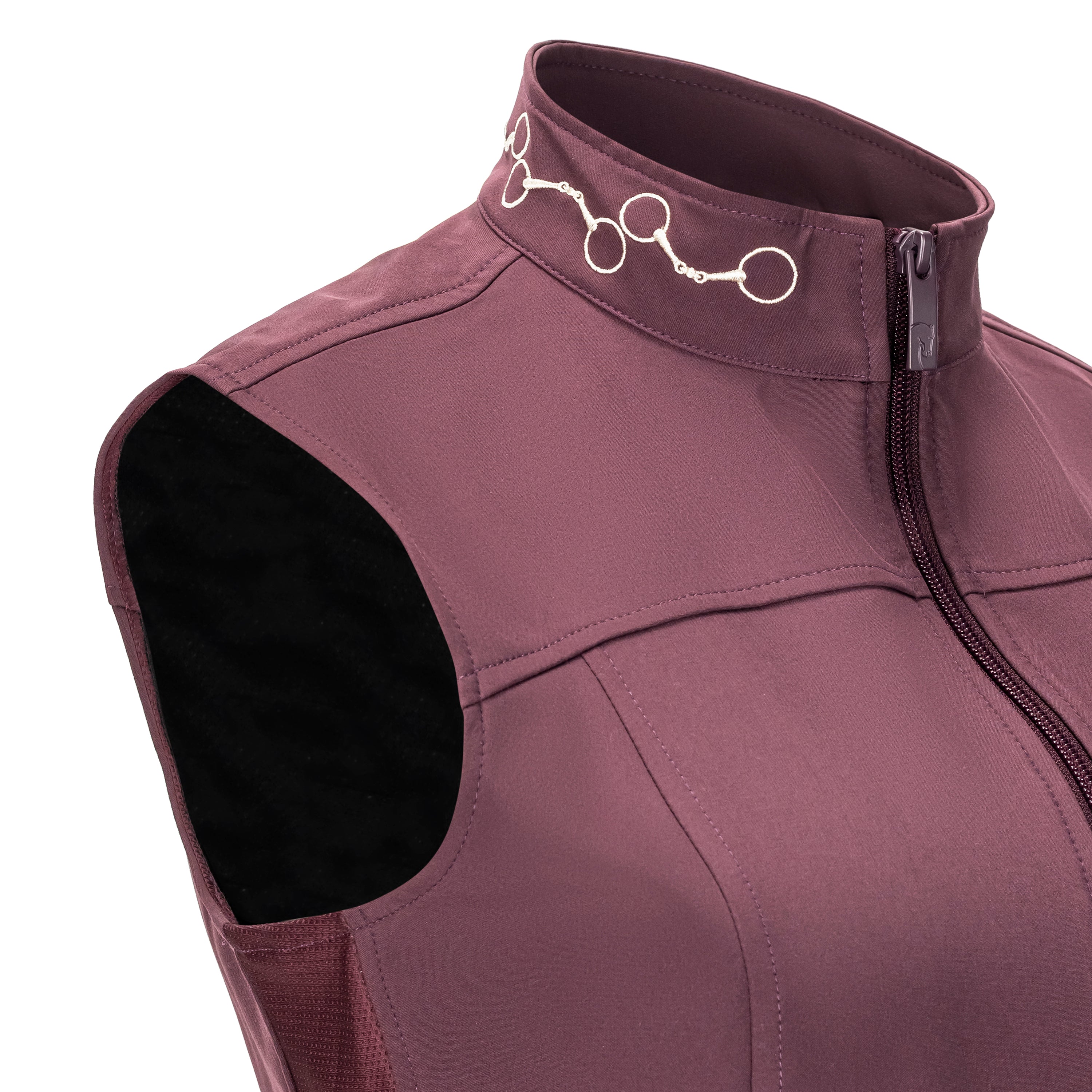 Modern 3 Bit Vest, Wine