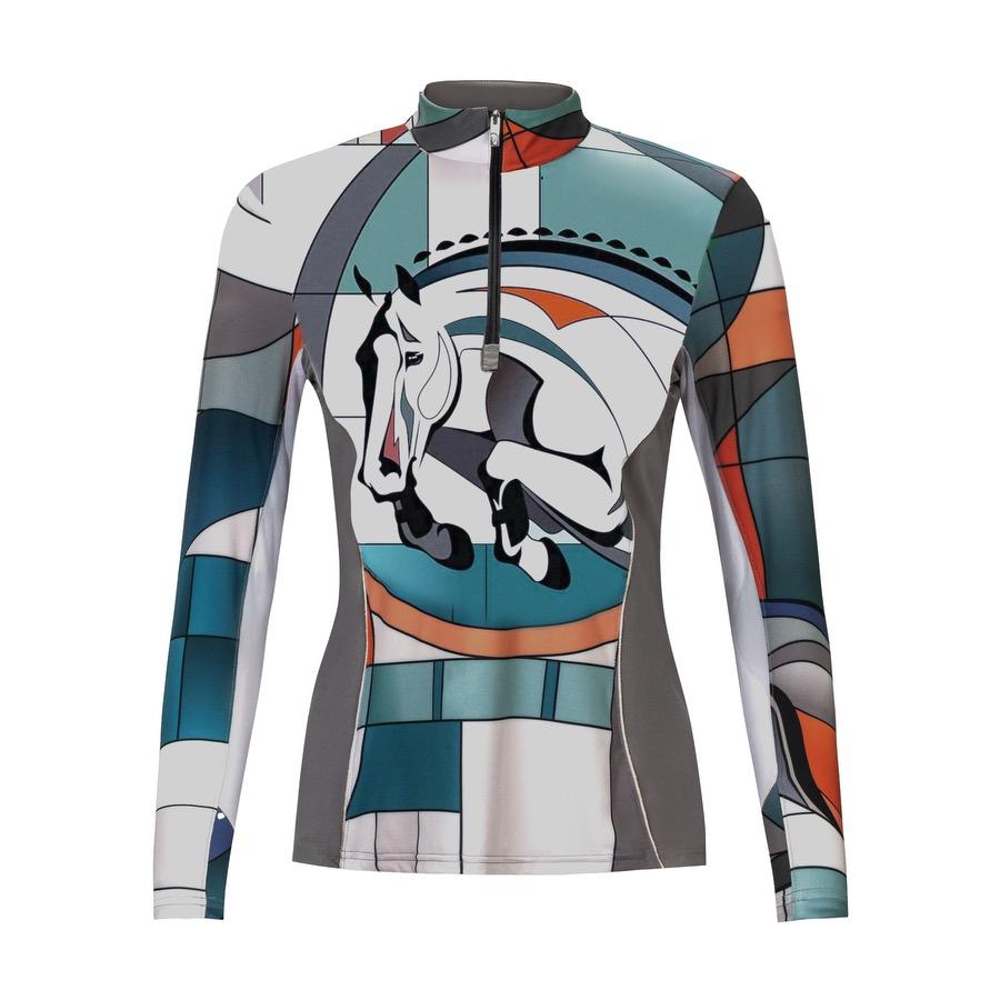 J. Robbins-"Continuum" Jumper Sun Shirt w/MESH