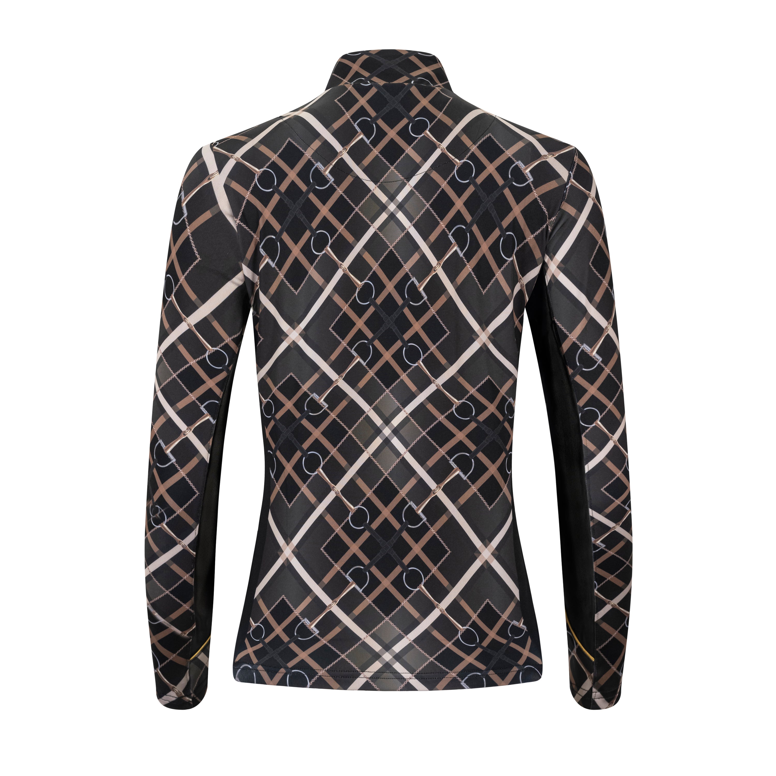 Bits n' Bars, Black Sun Shirt w/Mesh
