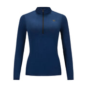 Superfine Merino Quarter Zip, Twilight