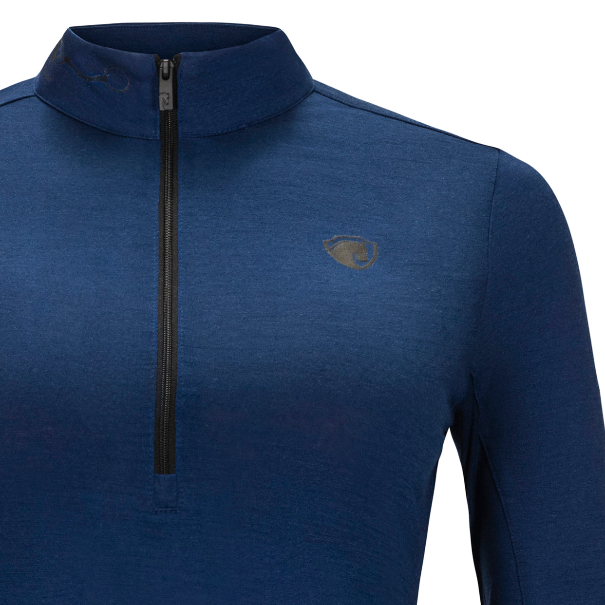 Superfine Merino Quarter Zip, Twilight