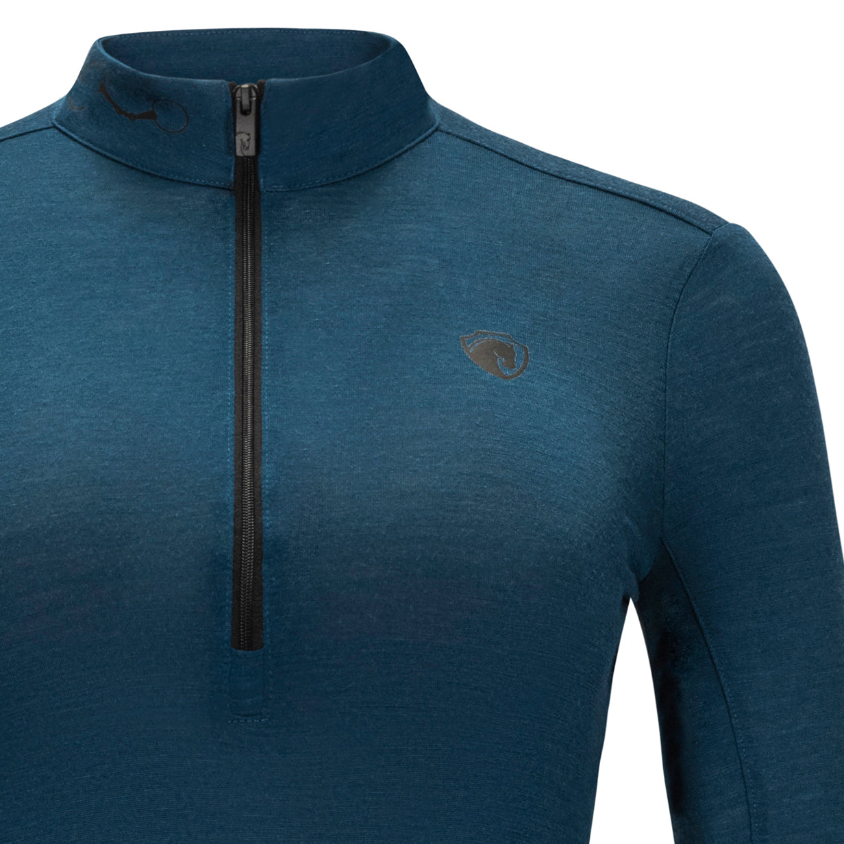 Superfine Merino Half Zip, Morrocan – Arista Equestrian