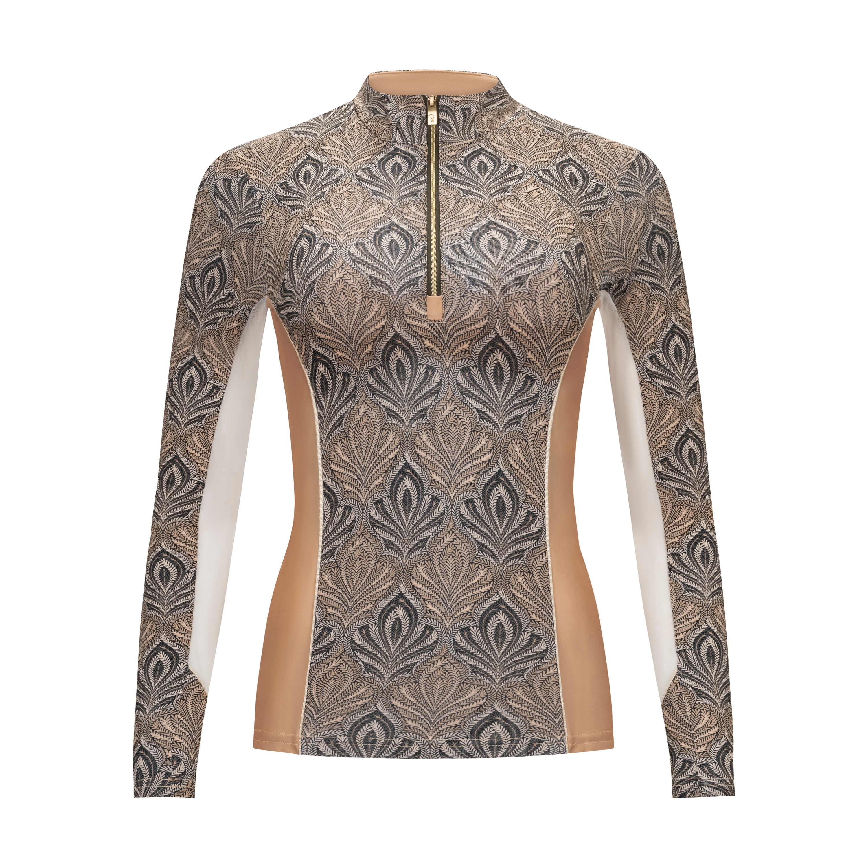 Ishya, Multi Sun Shirt w/Mesh