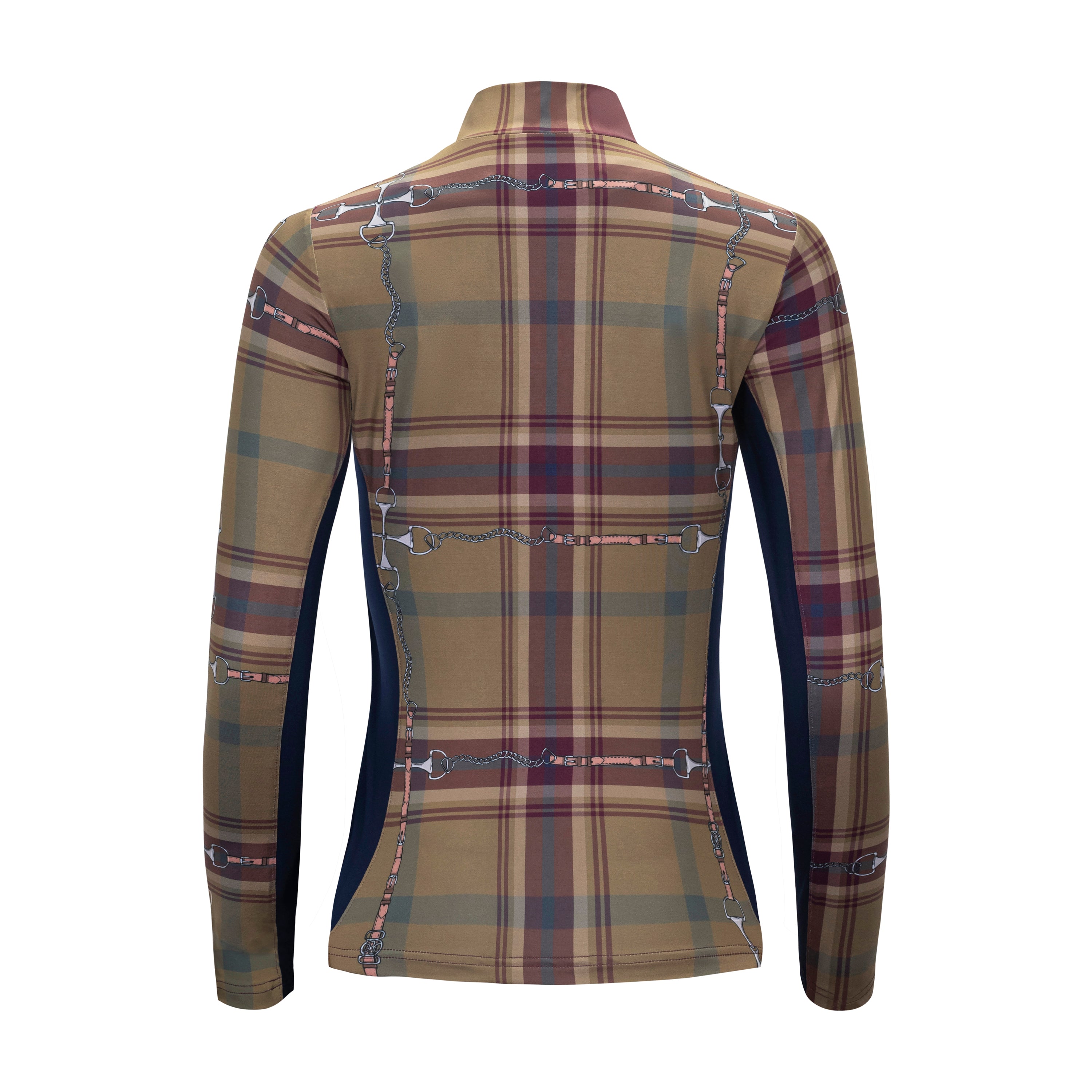 Hunter Plaid, Navy Sun Shirt