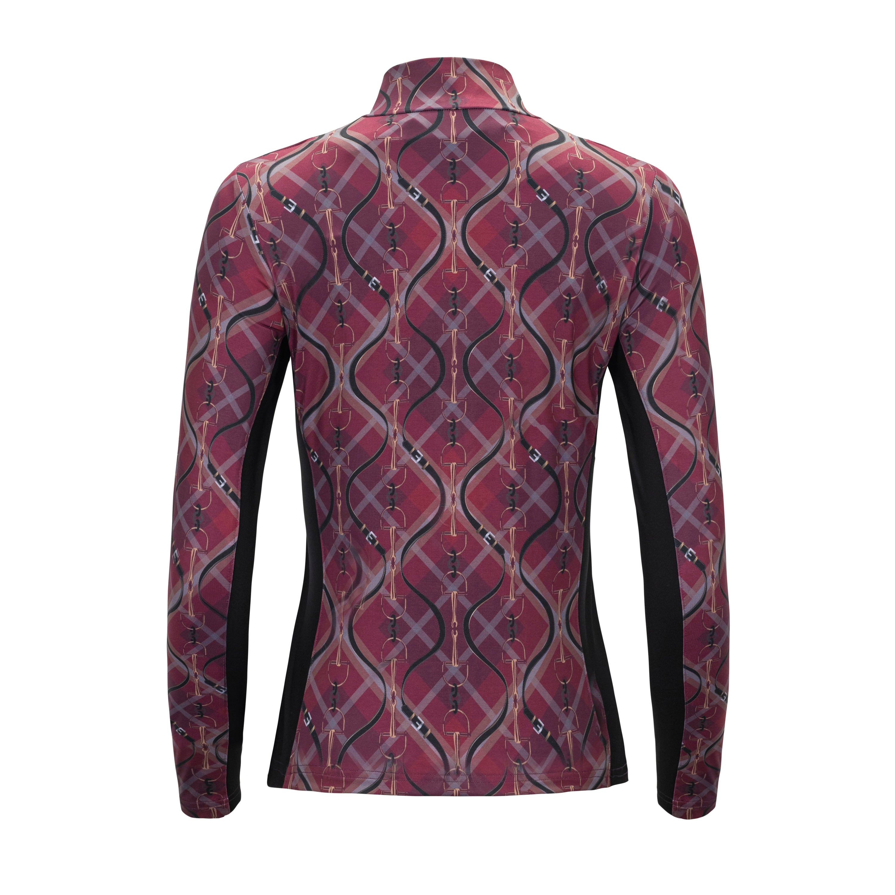 Eq Plaid, Garnet Sun Shirt