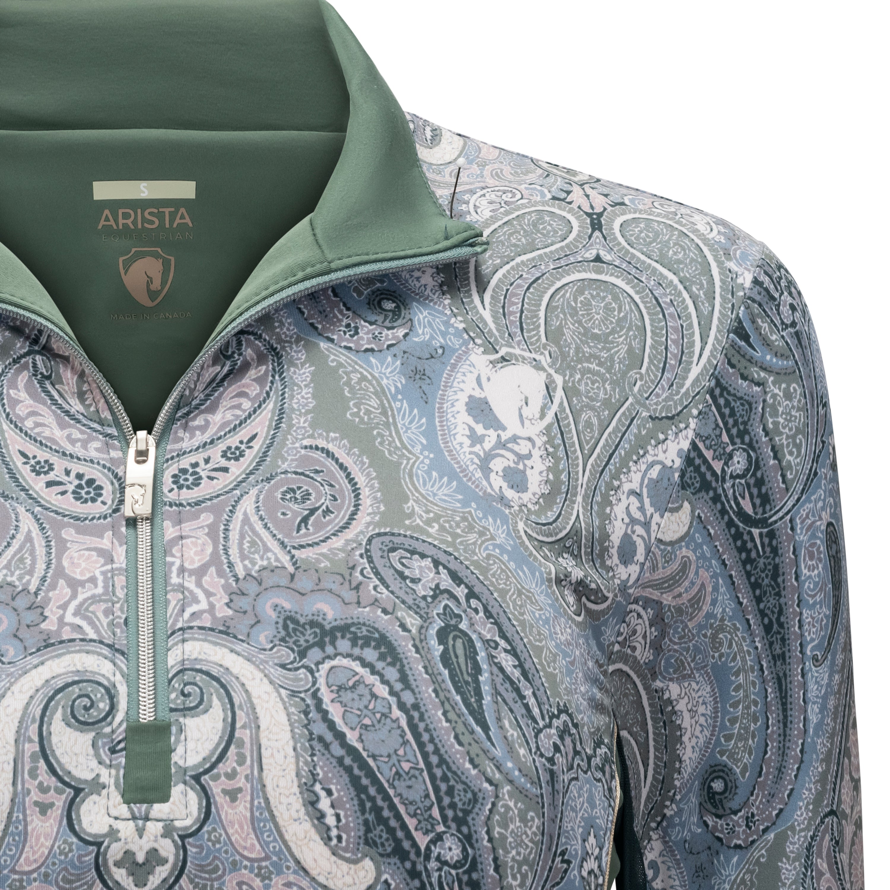 Stonewash, Eucalyptus Sun Shirt w/MESH