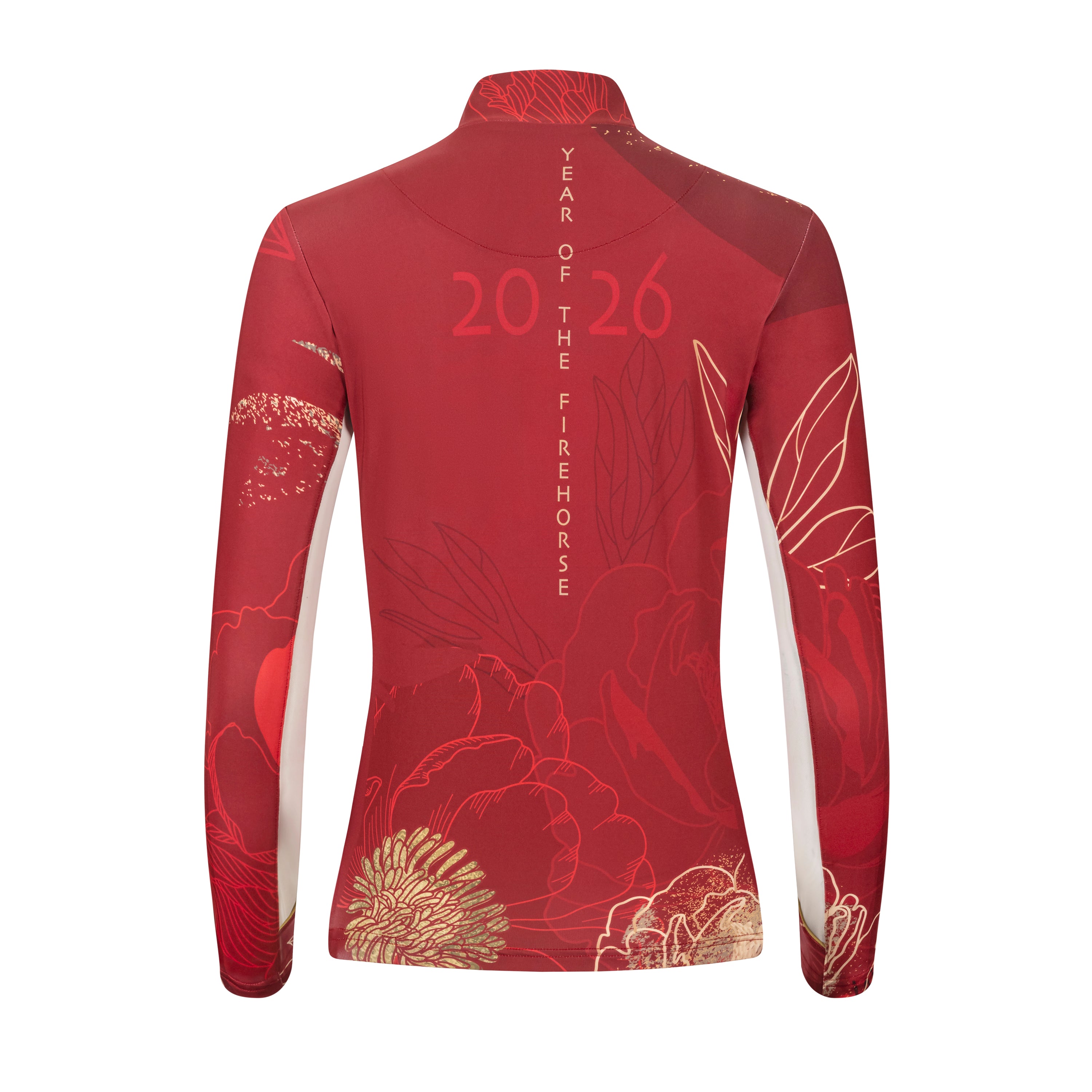 Year of the Horse, Red Sun Shirt w/Mesh
