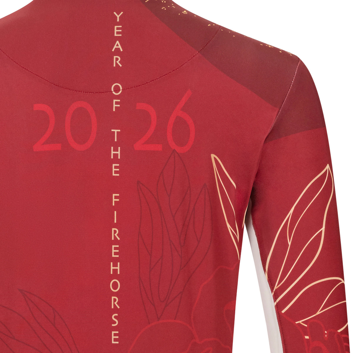 Year of the Horse, Red Sun Shirt w/Mesh