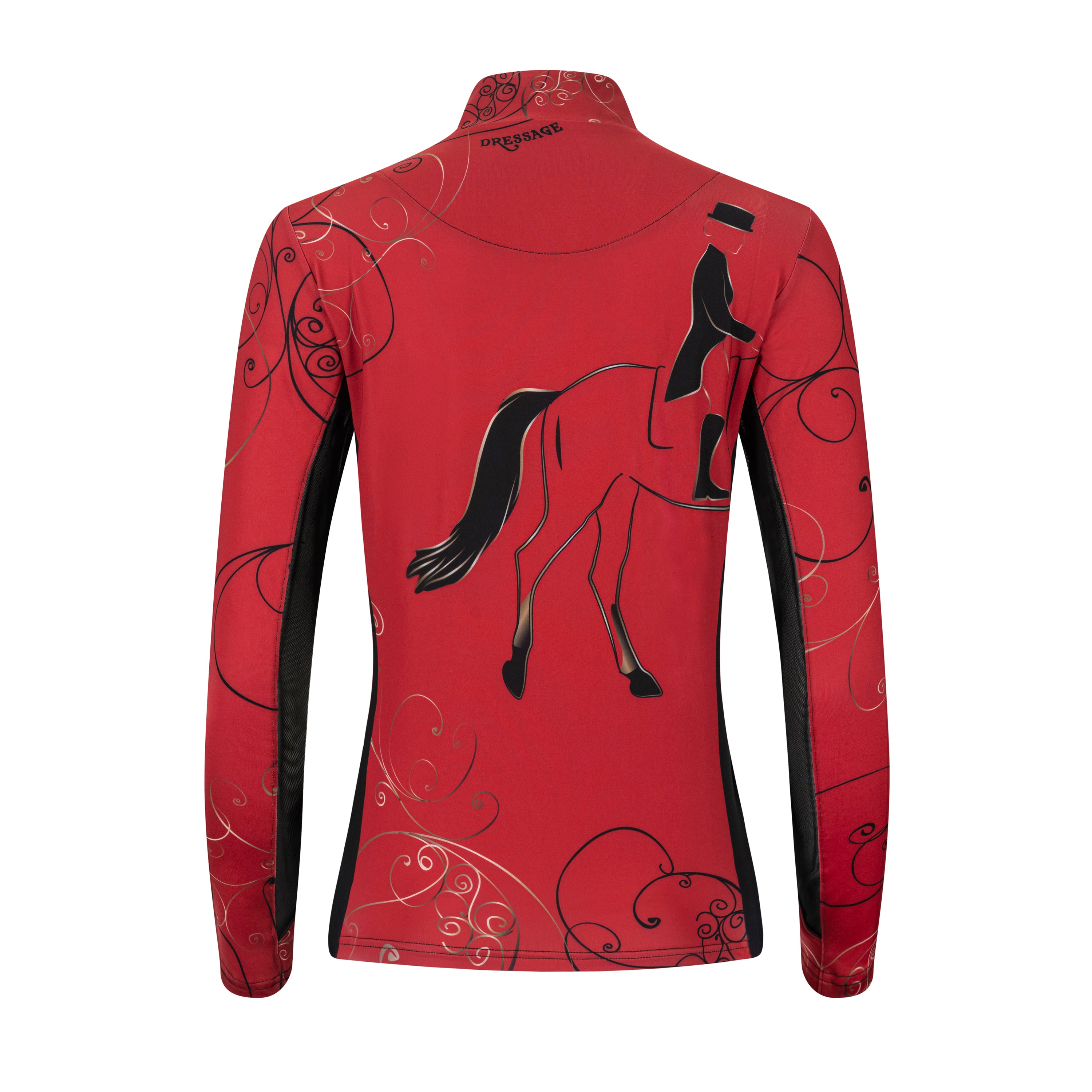 Spanish Walk, Red Sun Shirt w/Mesh