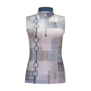 Simply Sleeveless Sun Shirt, Modern Bit
