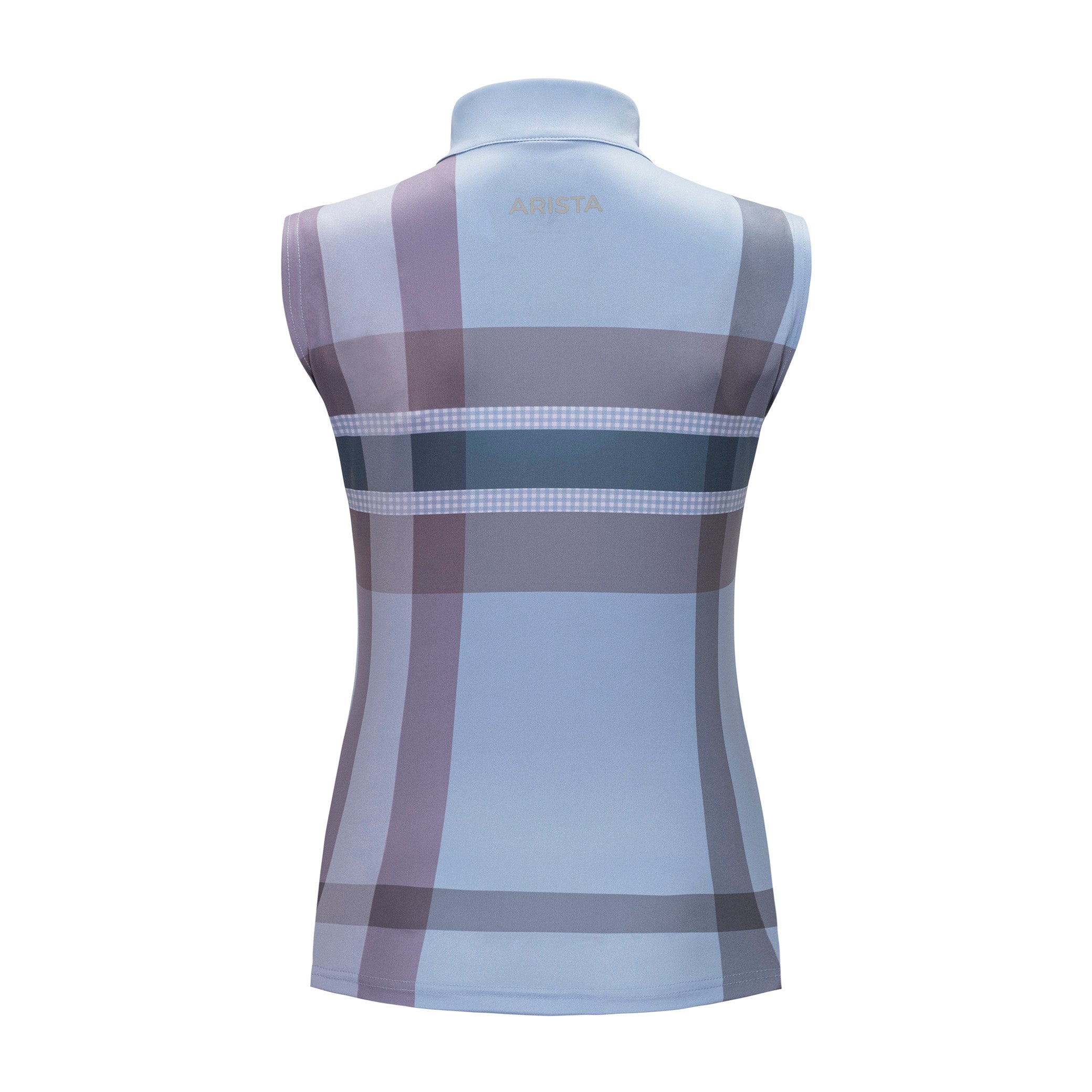 Simply Sleeveless Sun Shirt, Sporty Gingham