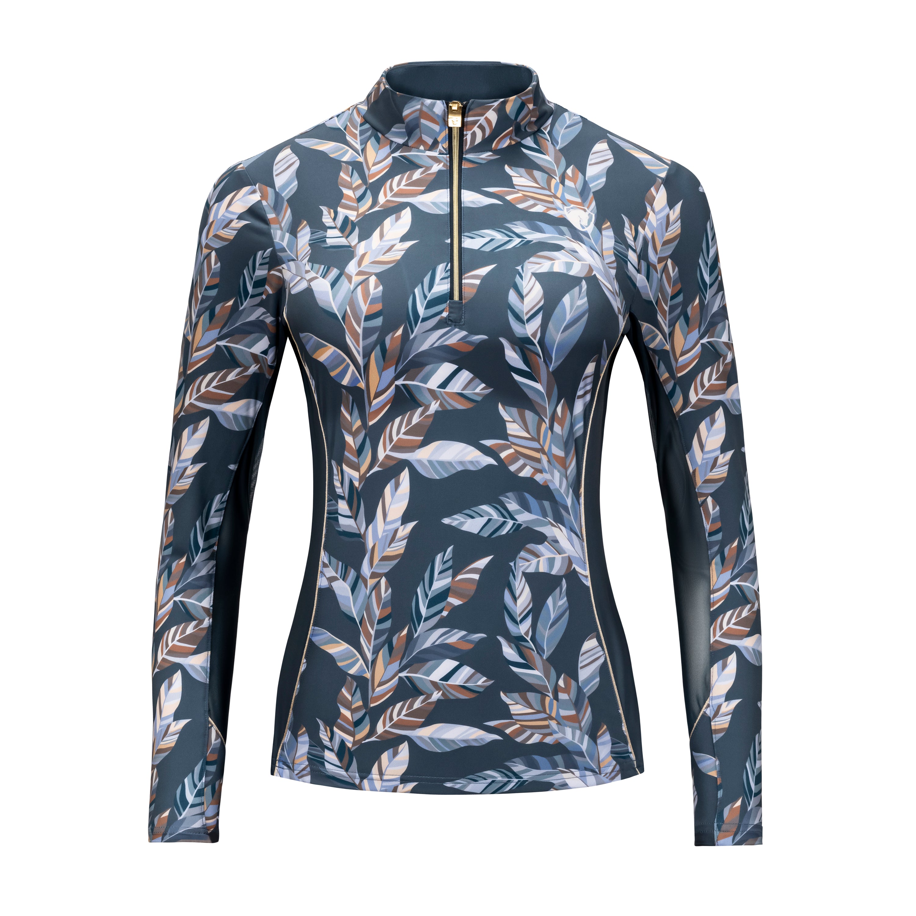 Feuilles, Slate Sun Shirt w/MESH