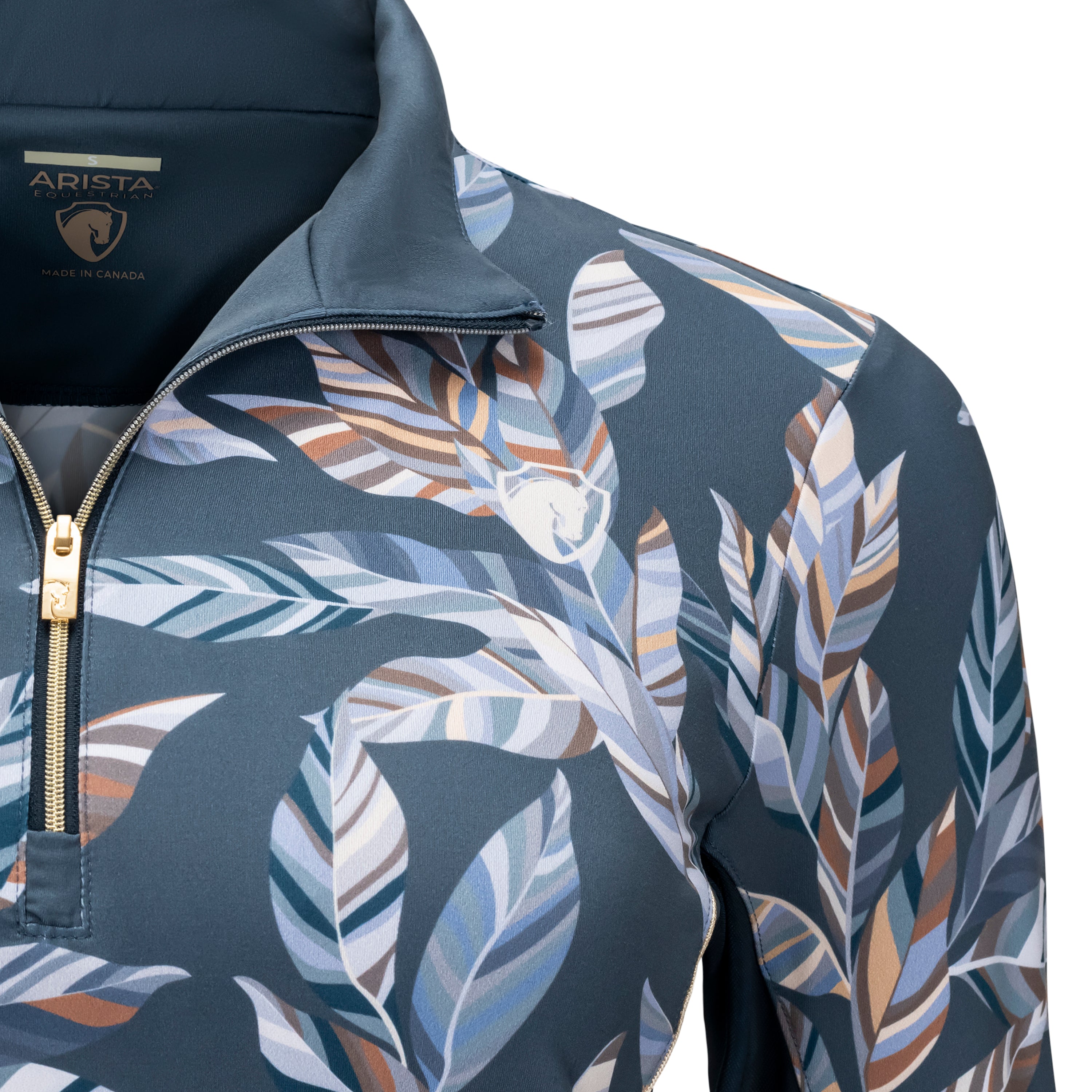 Feuilles, Slate Sun Shirt w/MESH