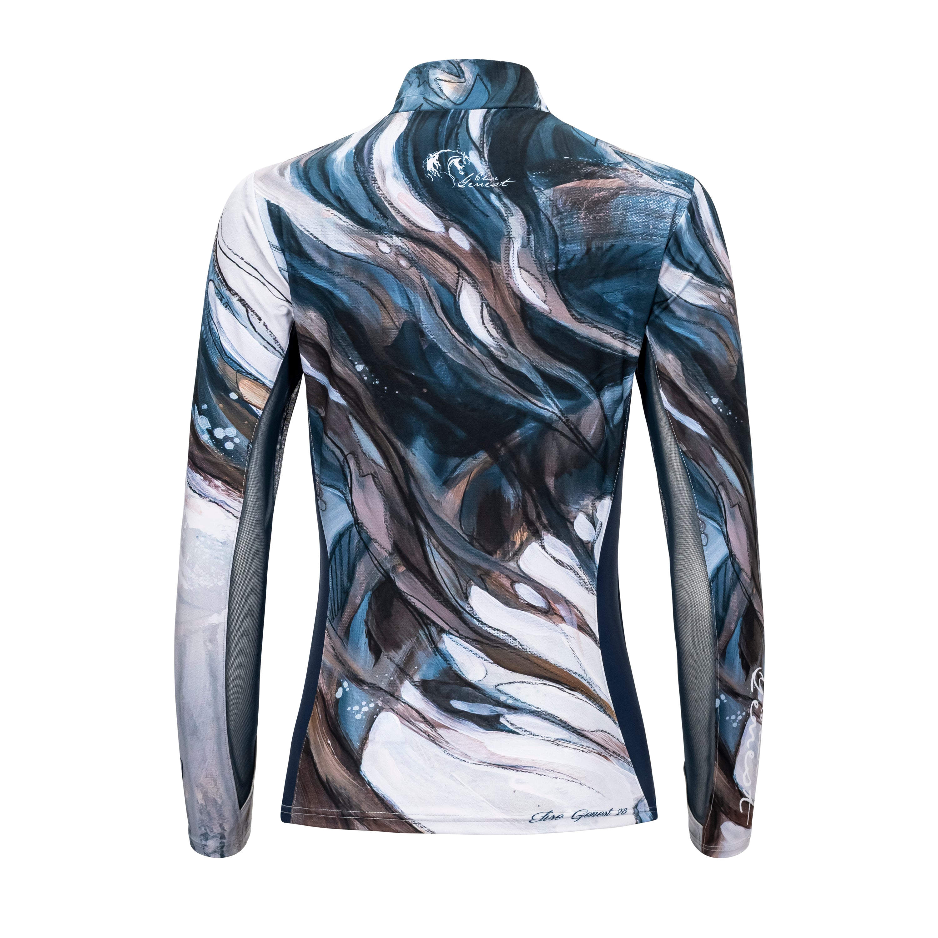 Elise Genest 'Le Poete' Sun Shirt with Mesh