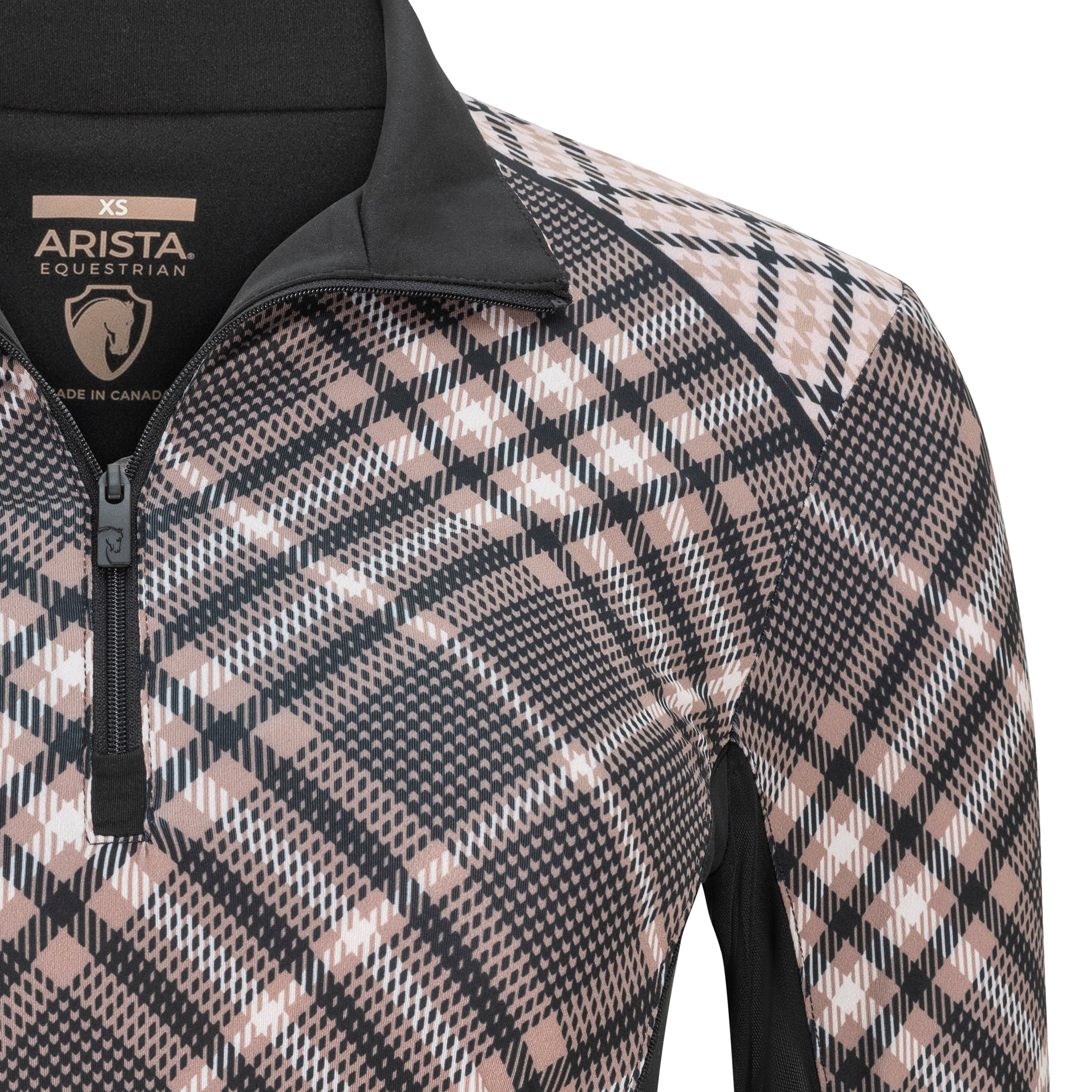 5th Avenue Black & Bronze Sun Shirt w/MESH