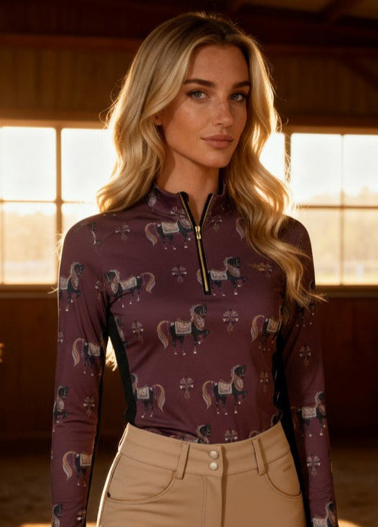 Apollo, Garnet Sun Shirt