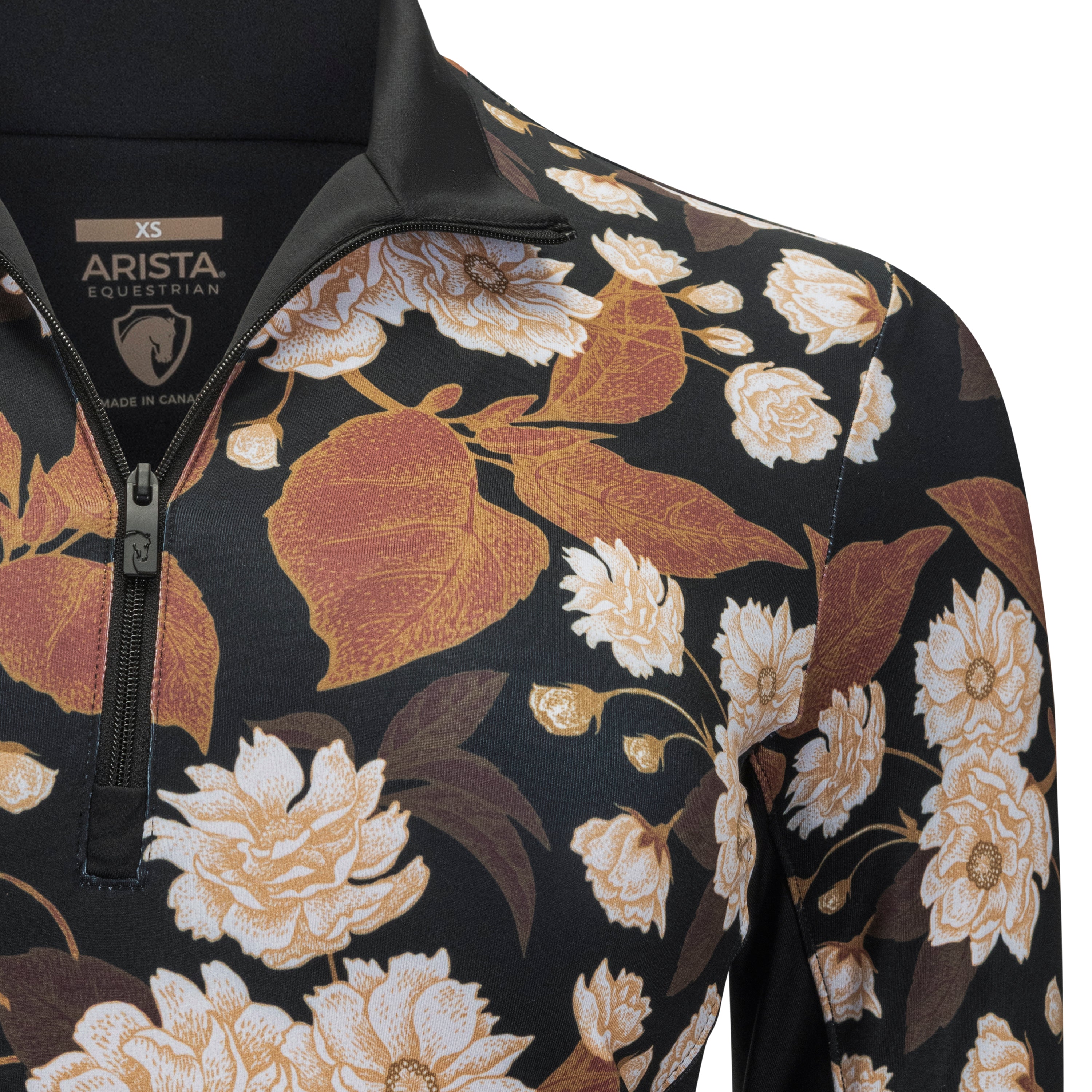 Akari ,Black Sun Shirt w/MESH