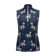 Simply Sleeveless Sun Shirt, Apollo Navy