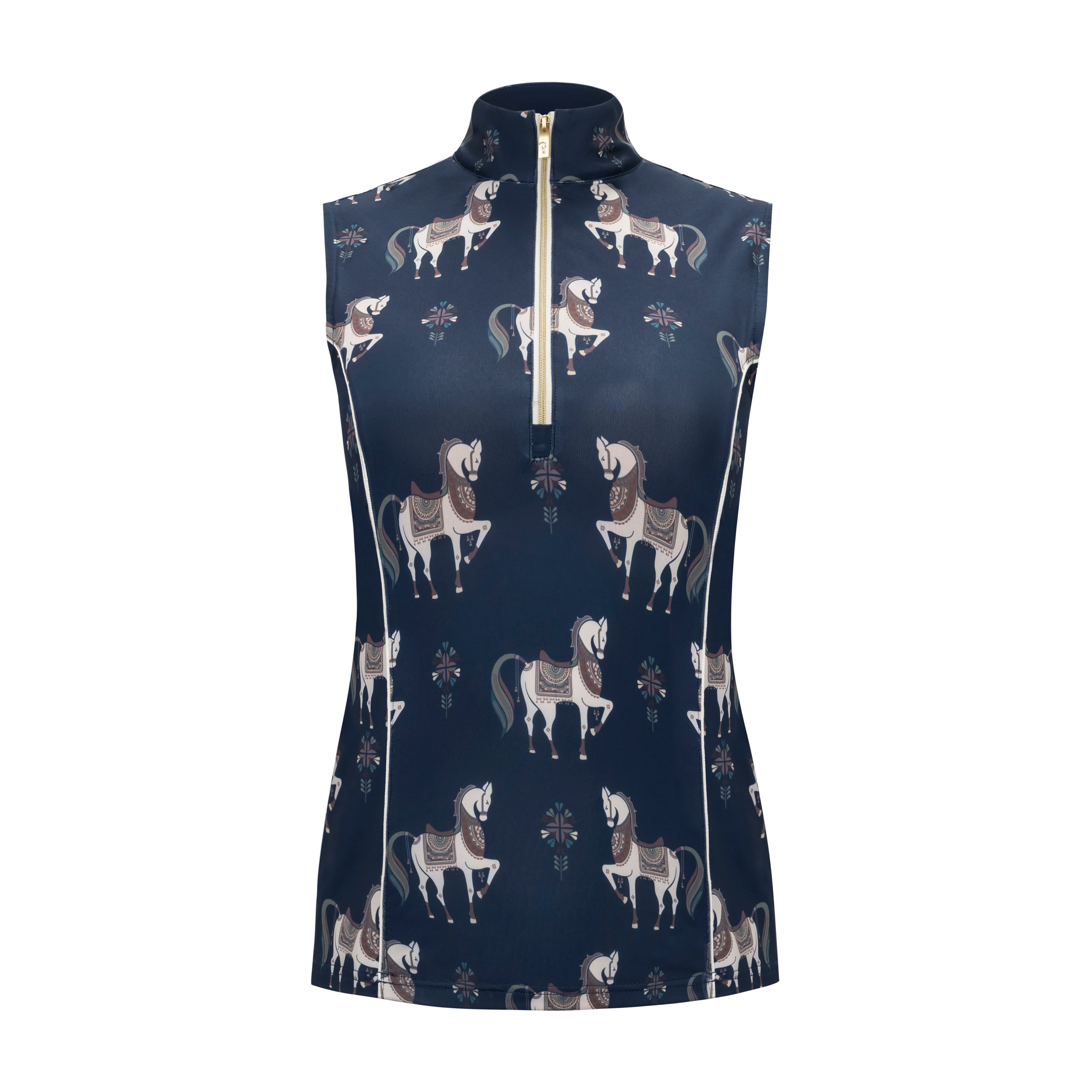 Simply Sleeveless Sun Shirt, Apollo Navy