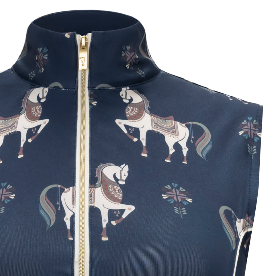 Simply Sleeveless Sun Shirt, Apollo Navy