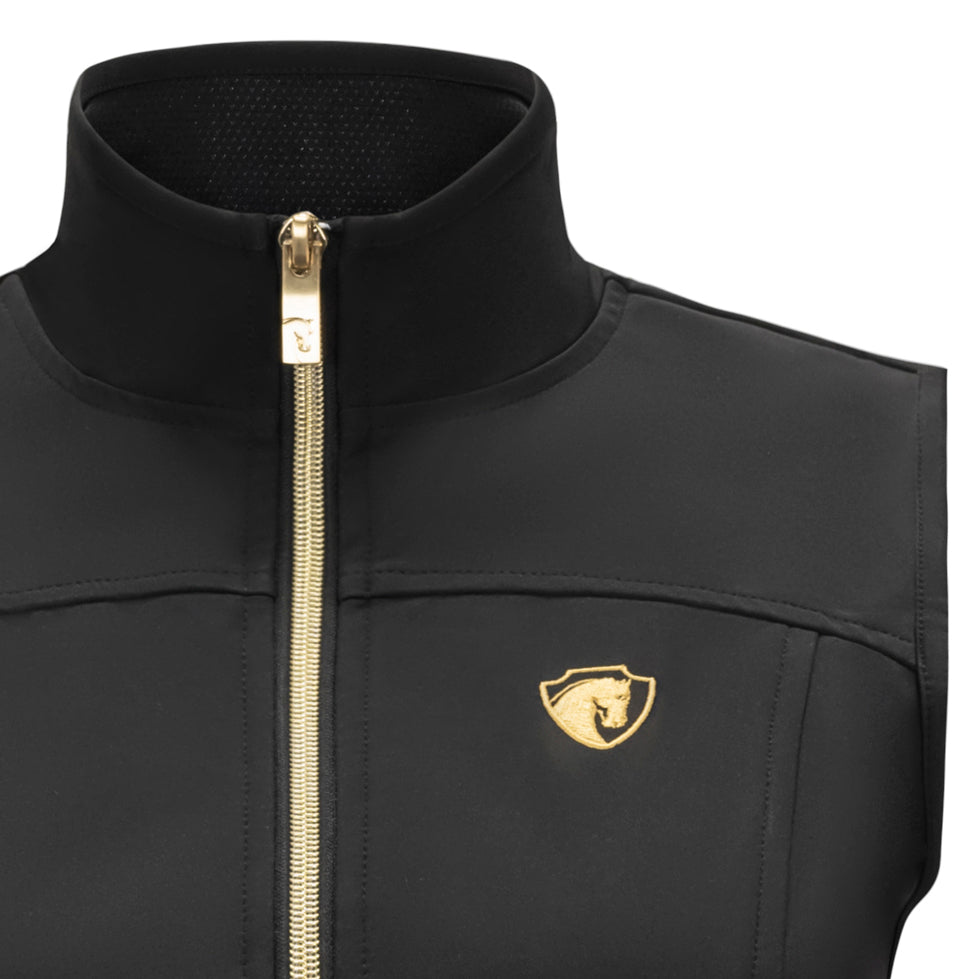 Dressage Silhouette Vest, Black