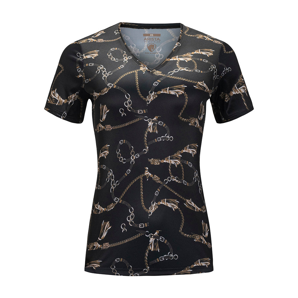 Sublime V-Tee, Black Tassels