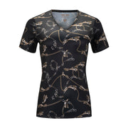 Sublime V-Tee, Black Tassels