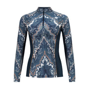 Boho, Navy Sun Shirt w/MESH