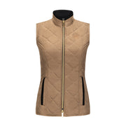 Radiance Quilted Vest, Camel