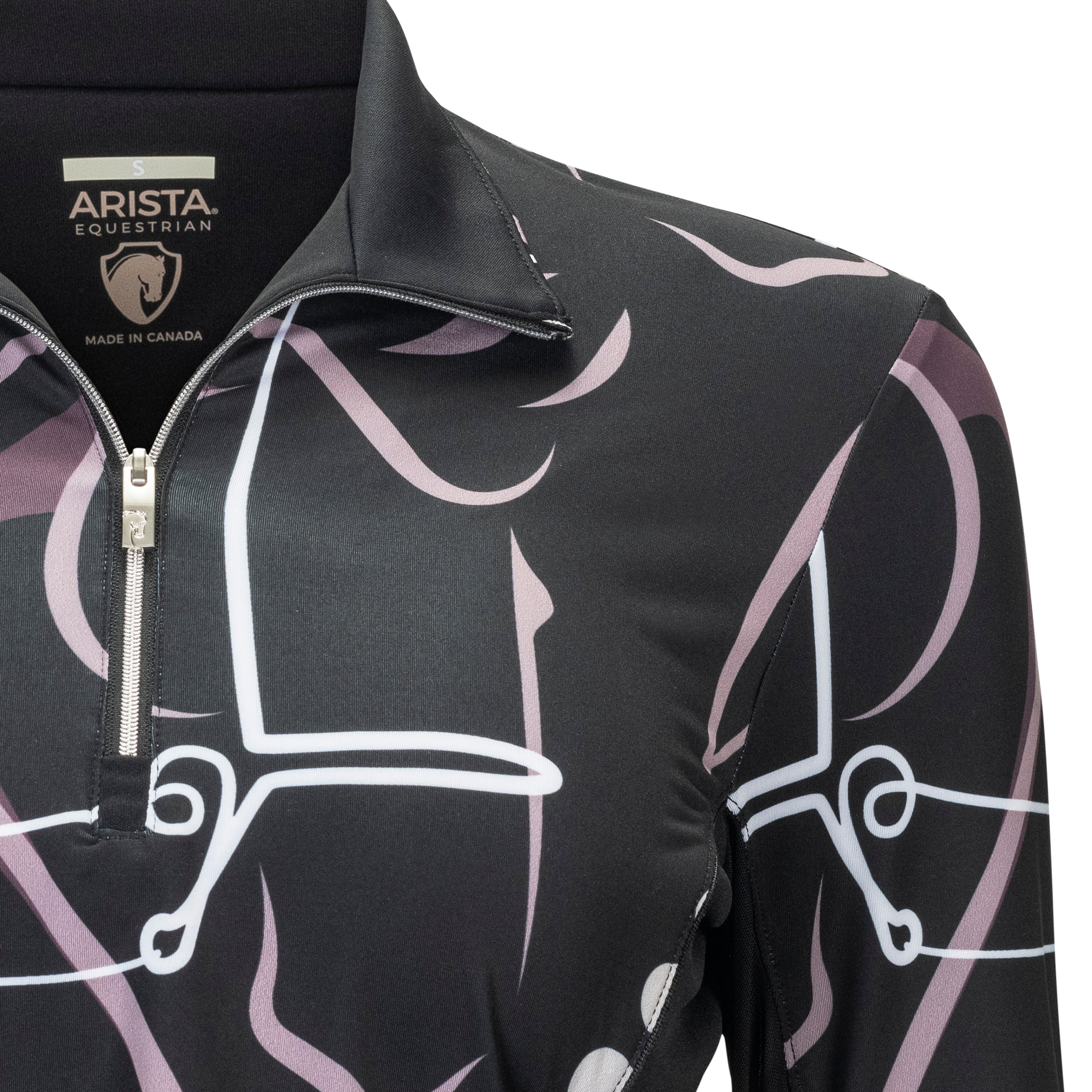 J. Robbins -"Poise", Black Sun Shirt w/ MESH