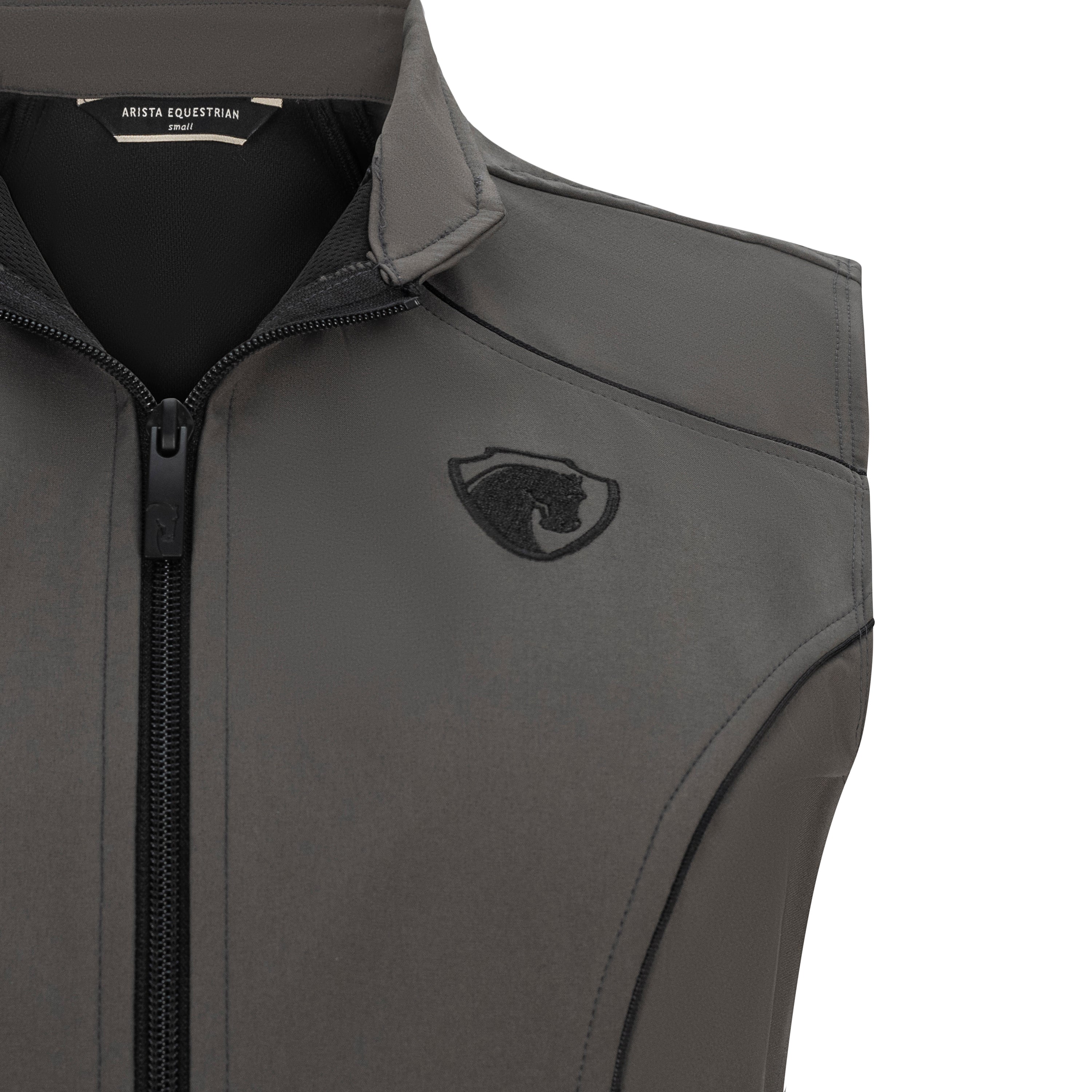 Iconic Bit Vest, CHARCOAL/BLACK