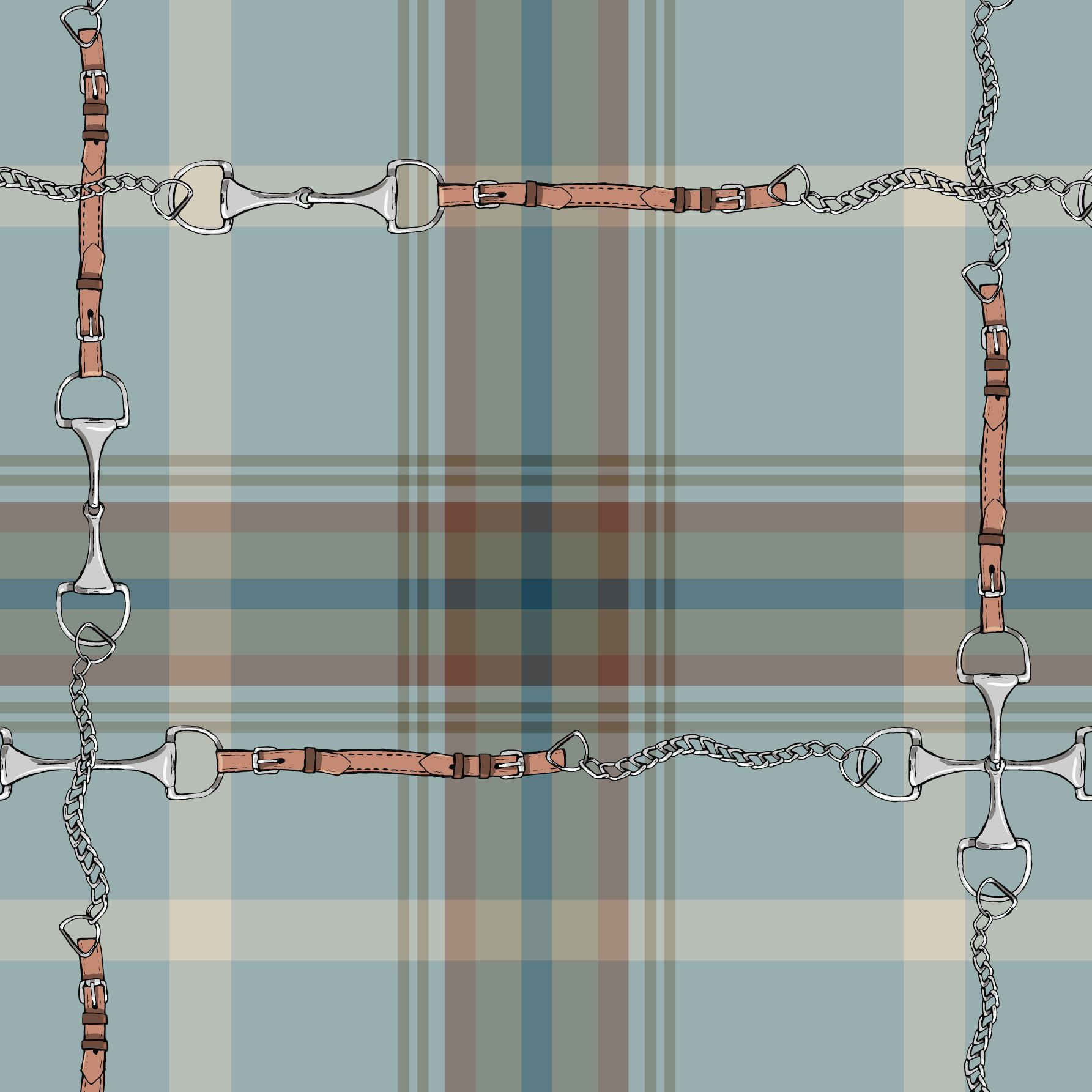 Hunter Spring Plaid, Lunar Tide Sun Shirt w/mesh