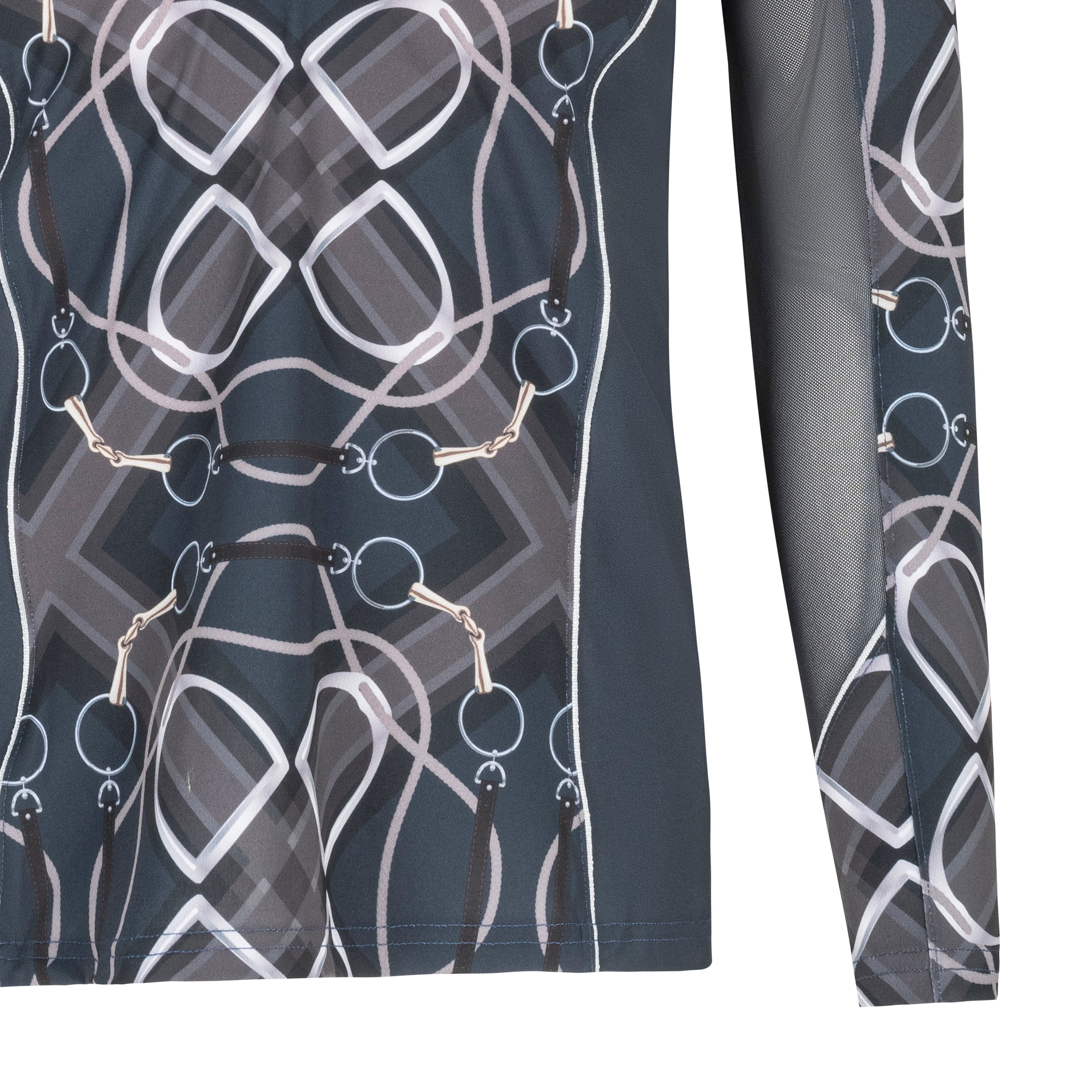 Chevalier, Ink Navy Sun Shirt w/Mesh