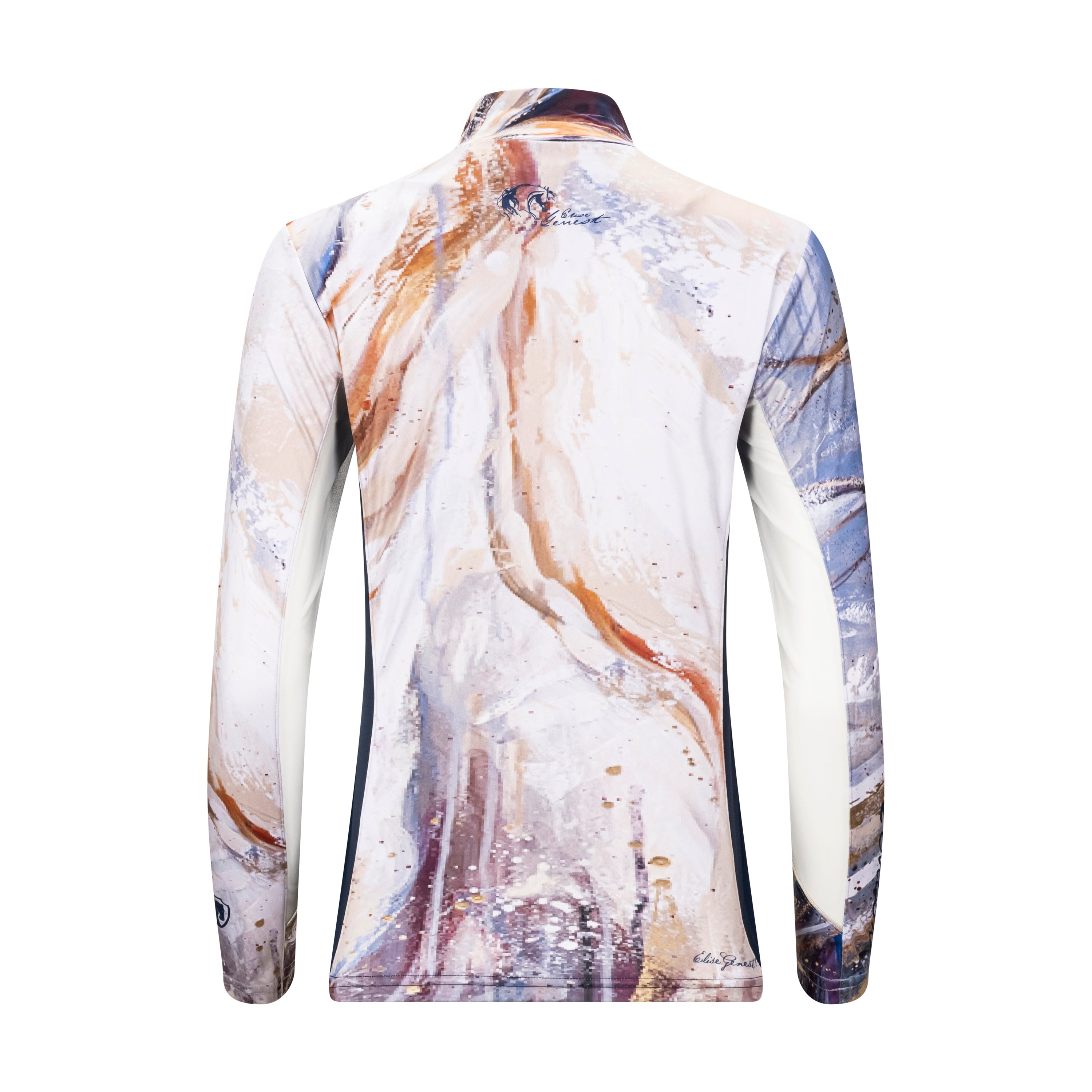 Elise Genest 'Sunset (Tangled Thoughts)' Sun Shirt w/ Mesh