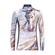 Elise Genest 'Sunset (Tangled Thoughts)' Sun Shirt w/ Mesh