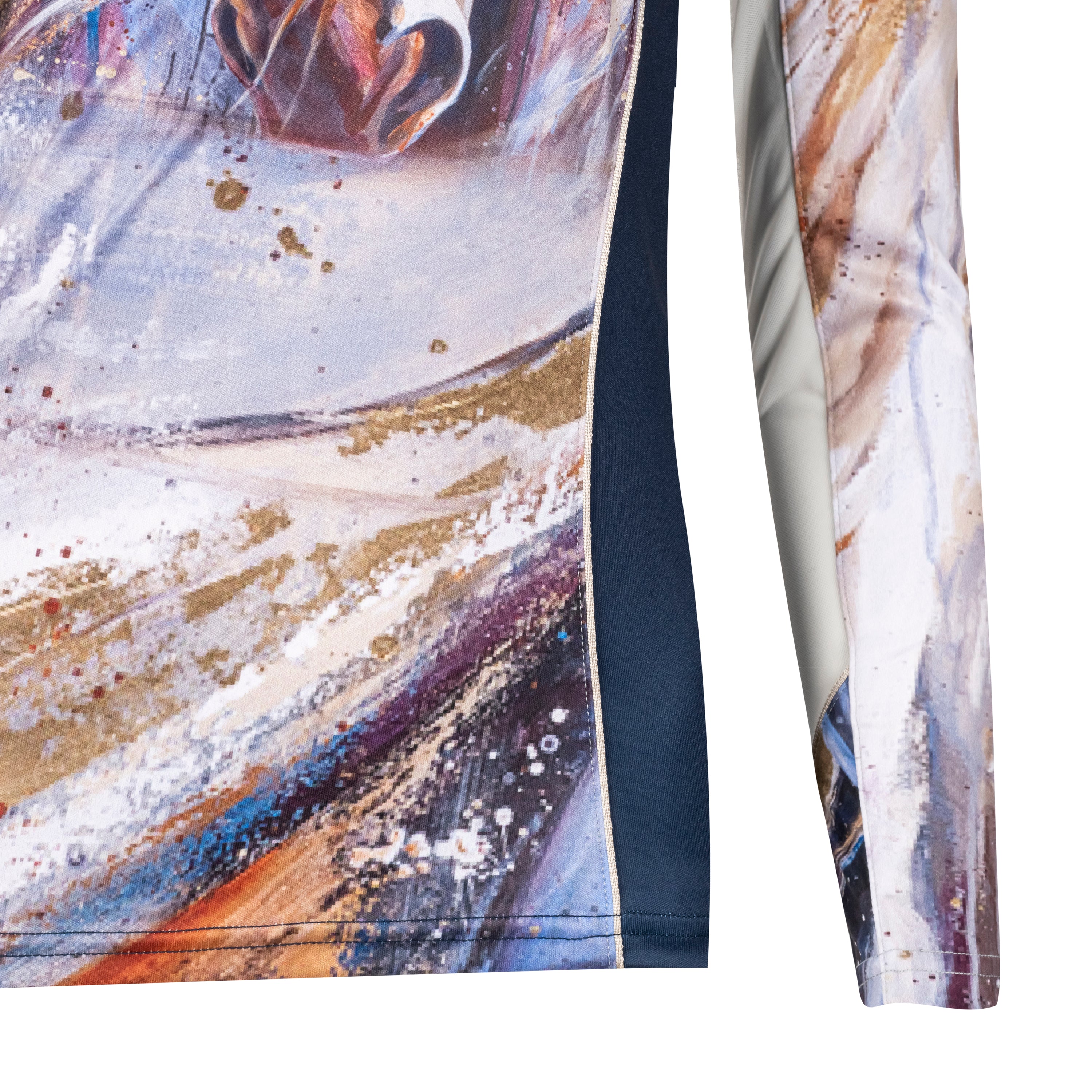 Elise Genest 'Sunset (Tangled Thoughts)' Sun Shirt w/ Mesh