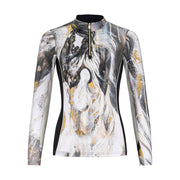 Elise Genest L'or des Gitans' Sun Shirt w/ Mesh