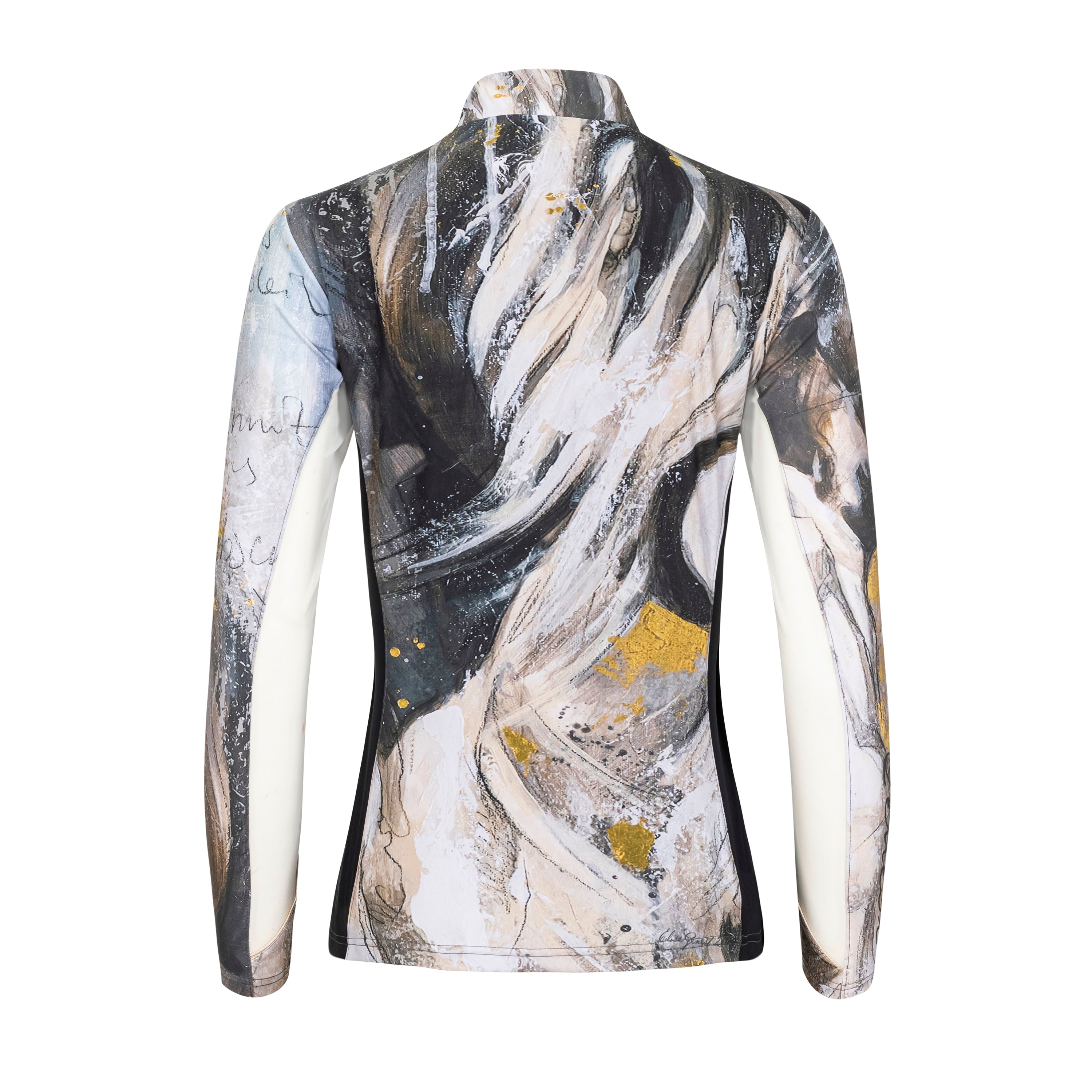 Elise Genest L'or des Gitans' Sun Shirt w/ Mesh