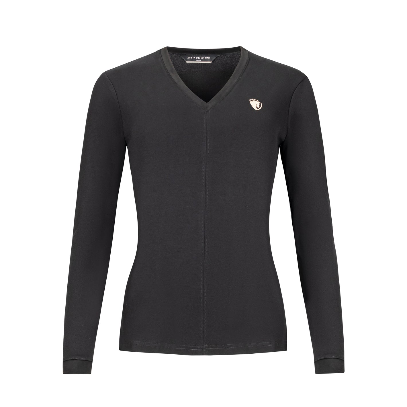 Charter Club Women’s Blue Green Horse Equestrian Cotton Sweater – Small