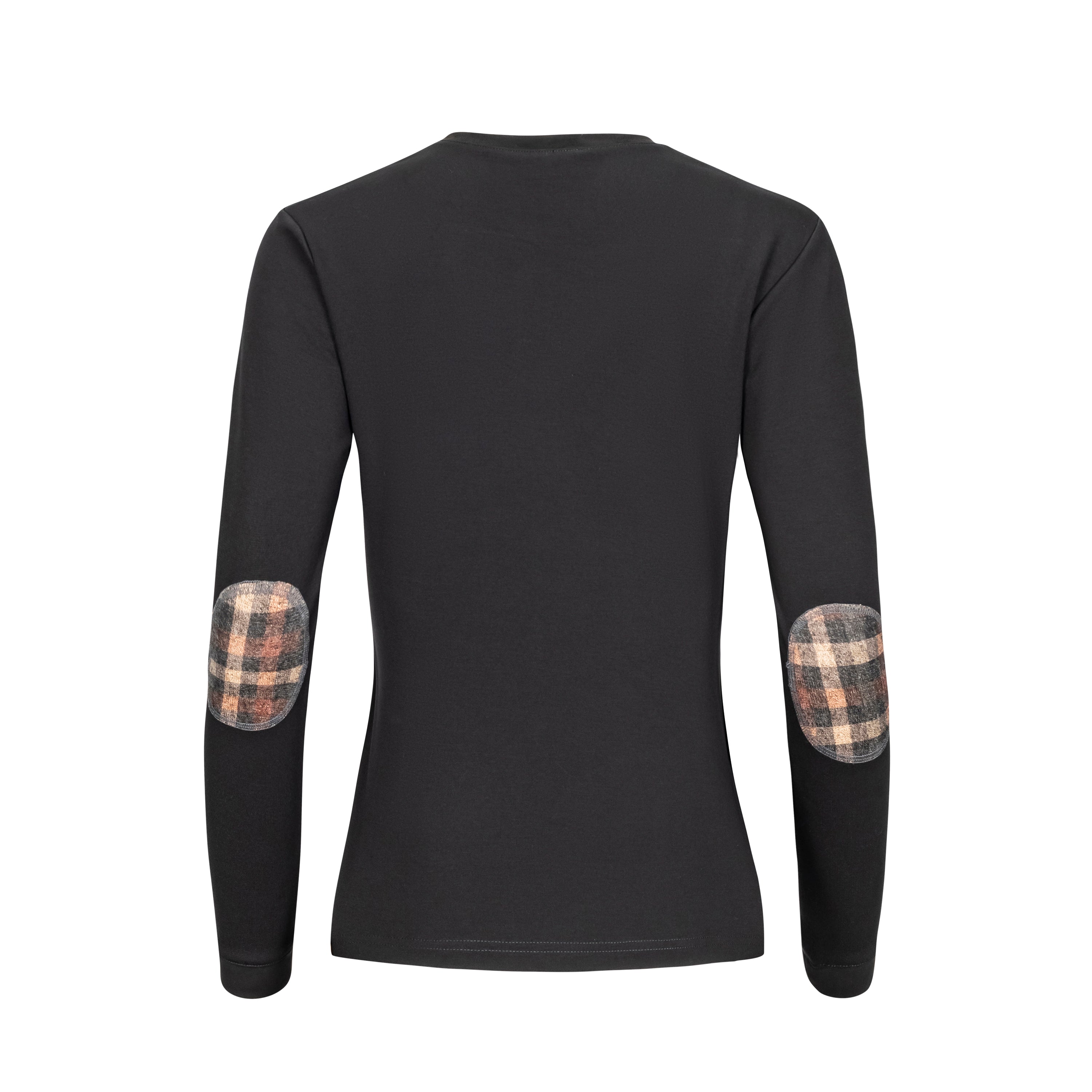 Quintessential V-NECK, Black & Sashay Plaid