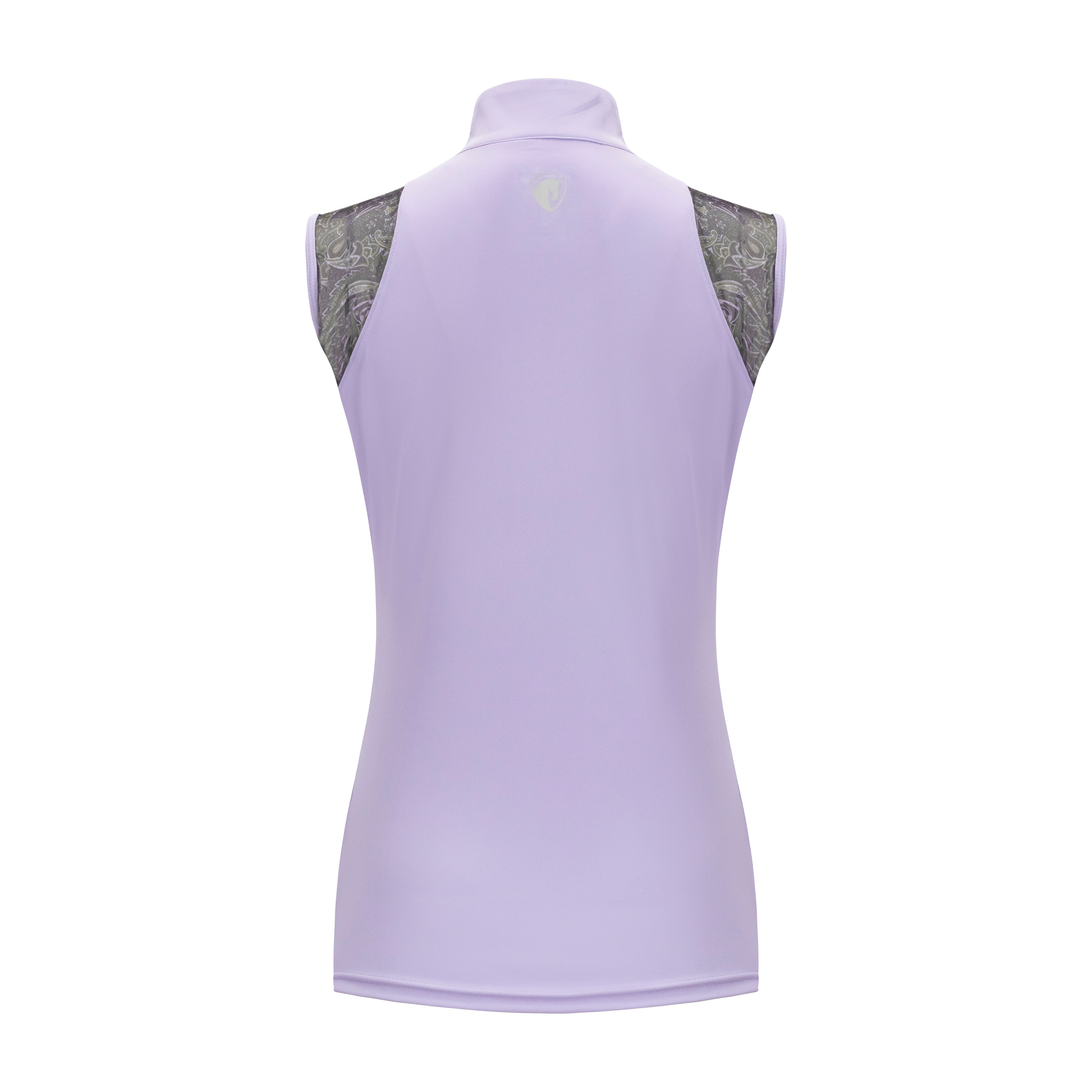 Midsummer Mesh Sleeveless Sun Shirt, Purple Heather & Paisley