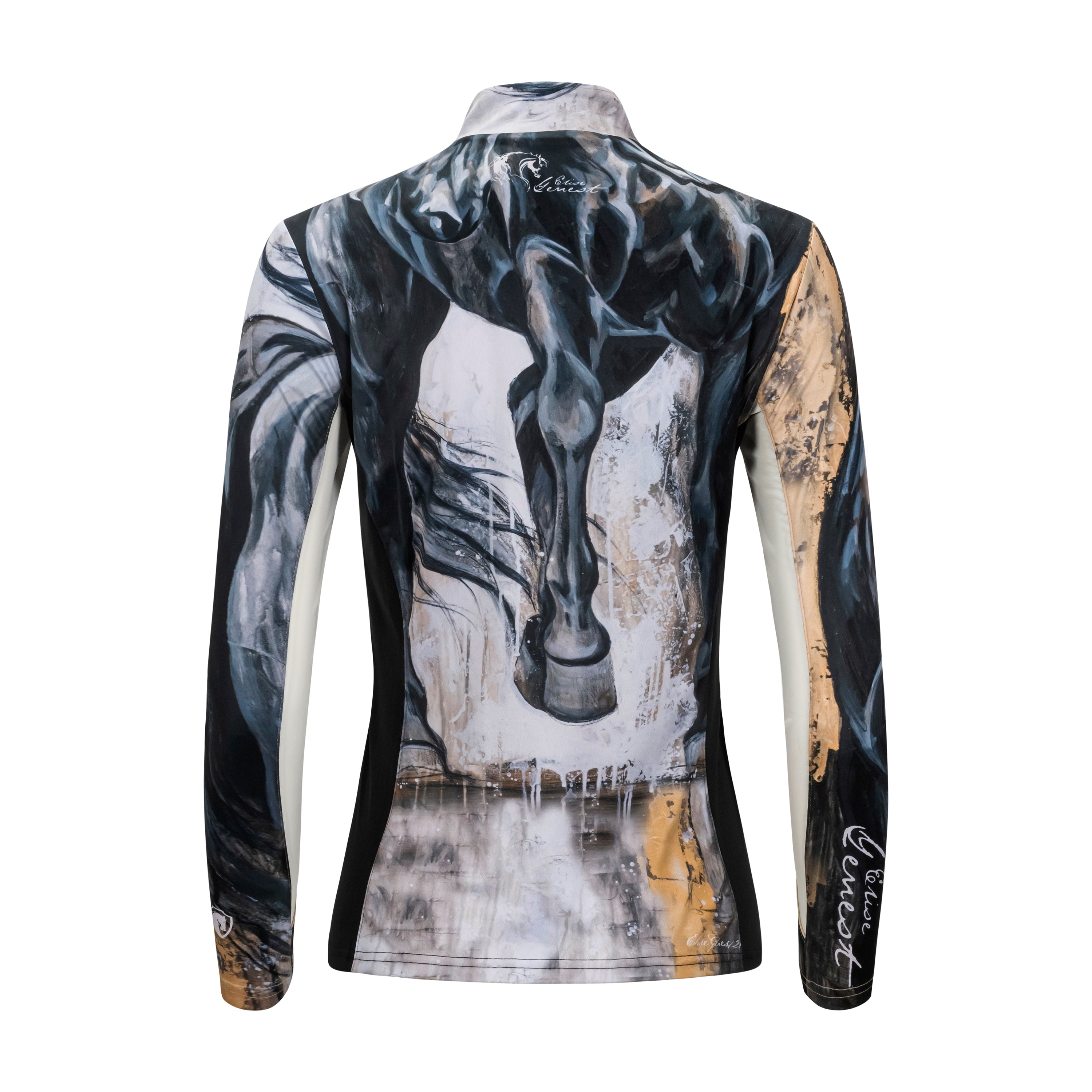 Elise Genest Sonajero Quarter Zip w/ Mesh (3022)